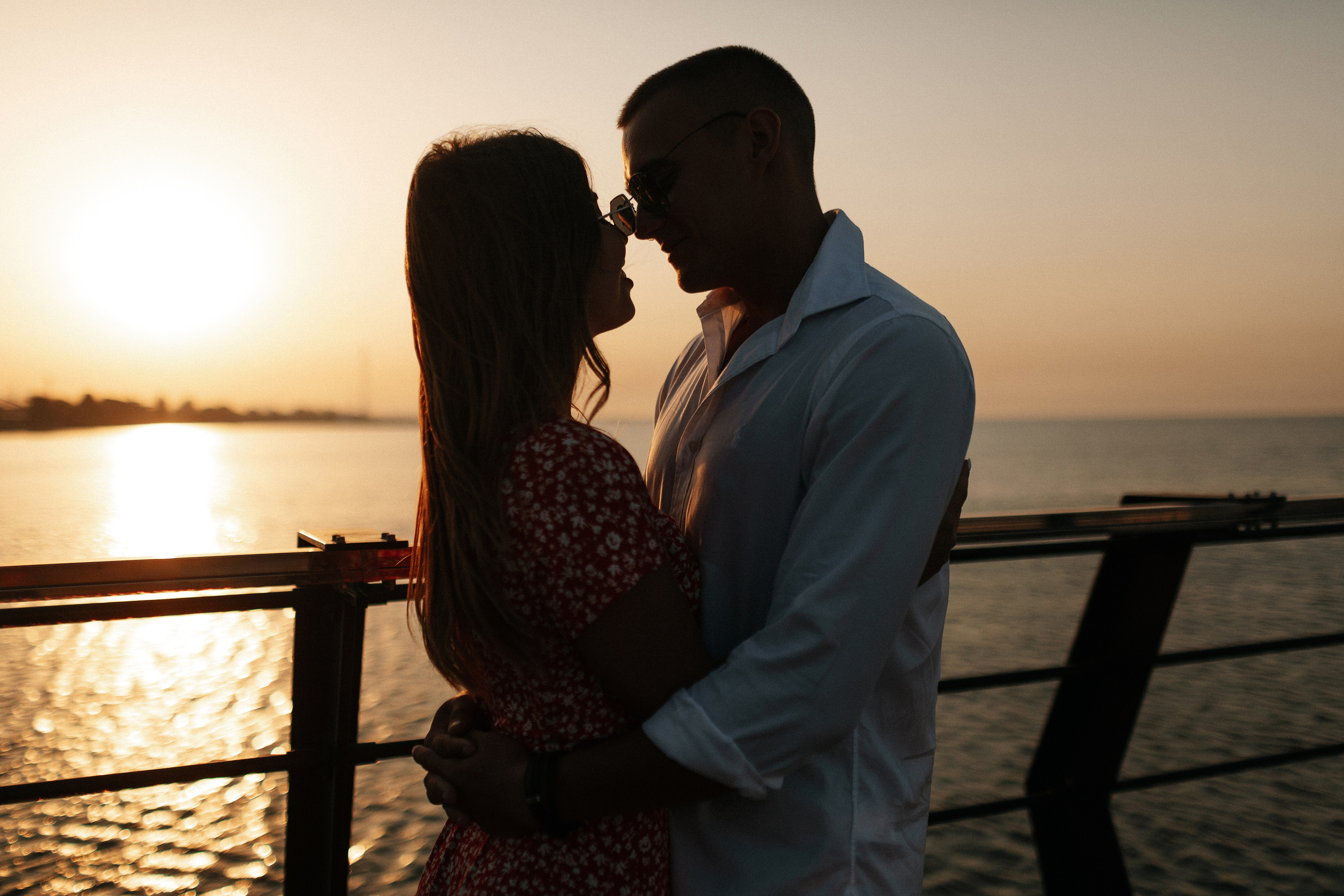 Рассвет на море. Свадебный фотограф в Риге Руслан Федюшин