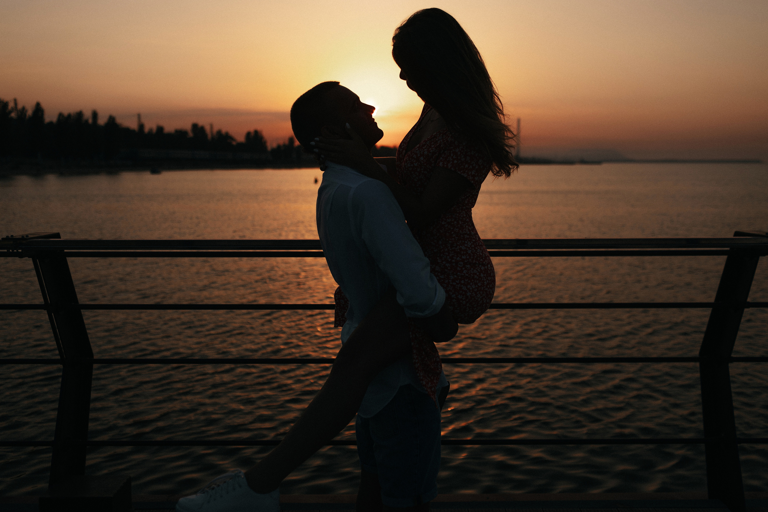 Рассвет на море. Свадебный фотограф в Риге Руслан Федюшин