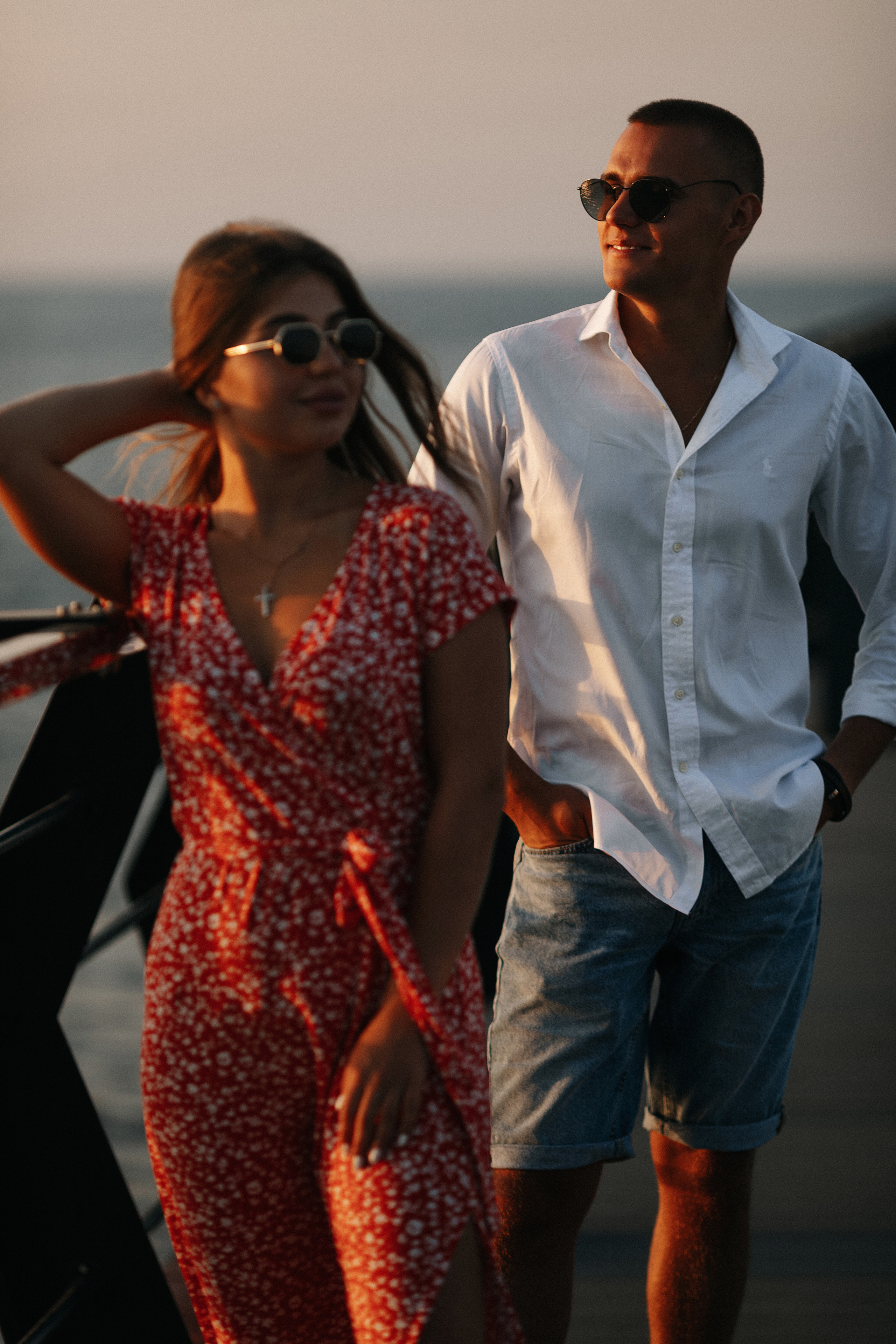 Рассвет на море. Свадебный фотограф в Риге Руслан Федюшин