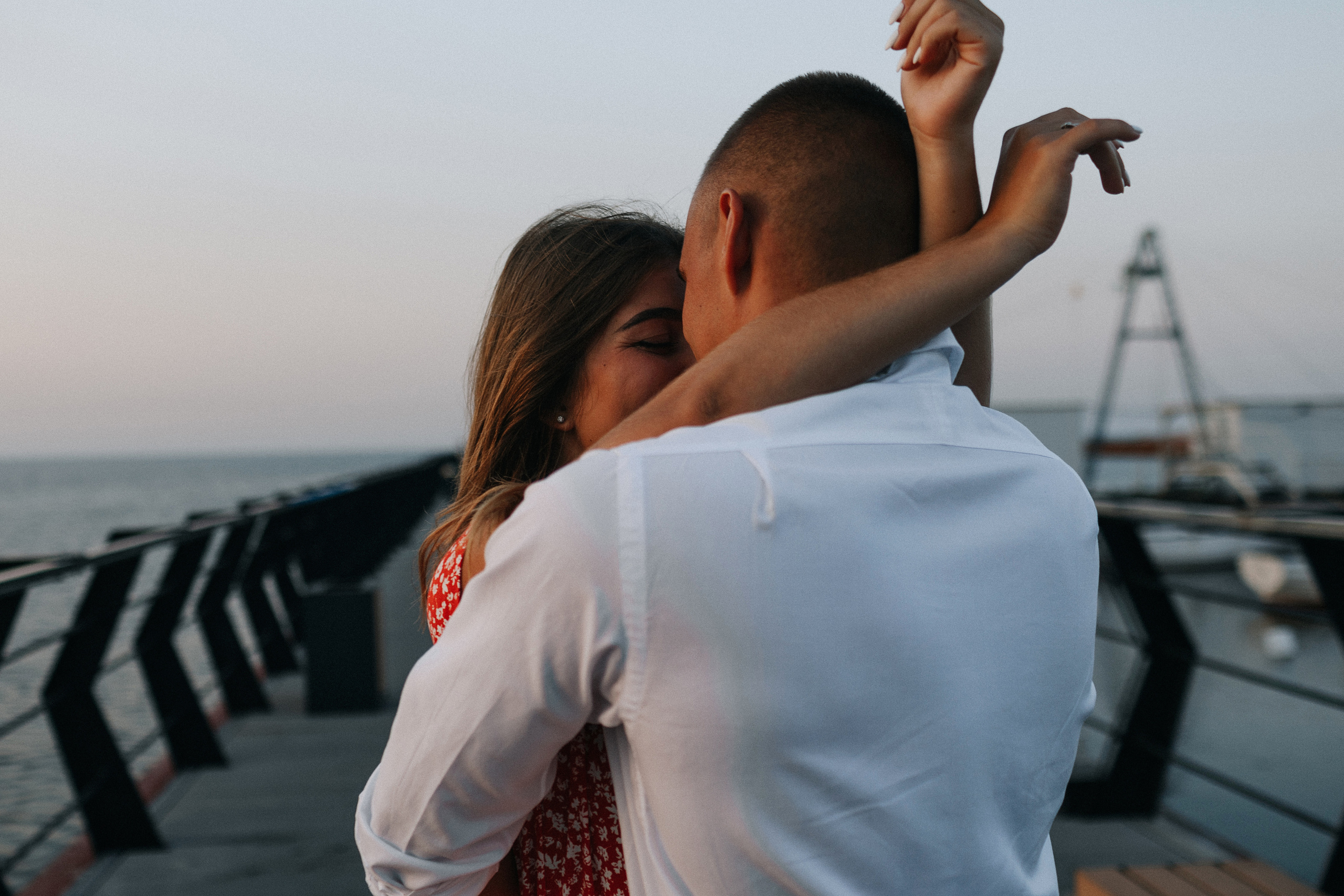 Рассвет на море. Свадебный фотограф в Риге Руслан Федюшин