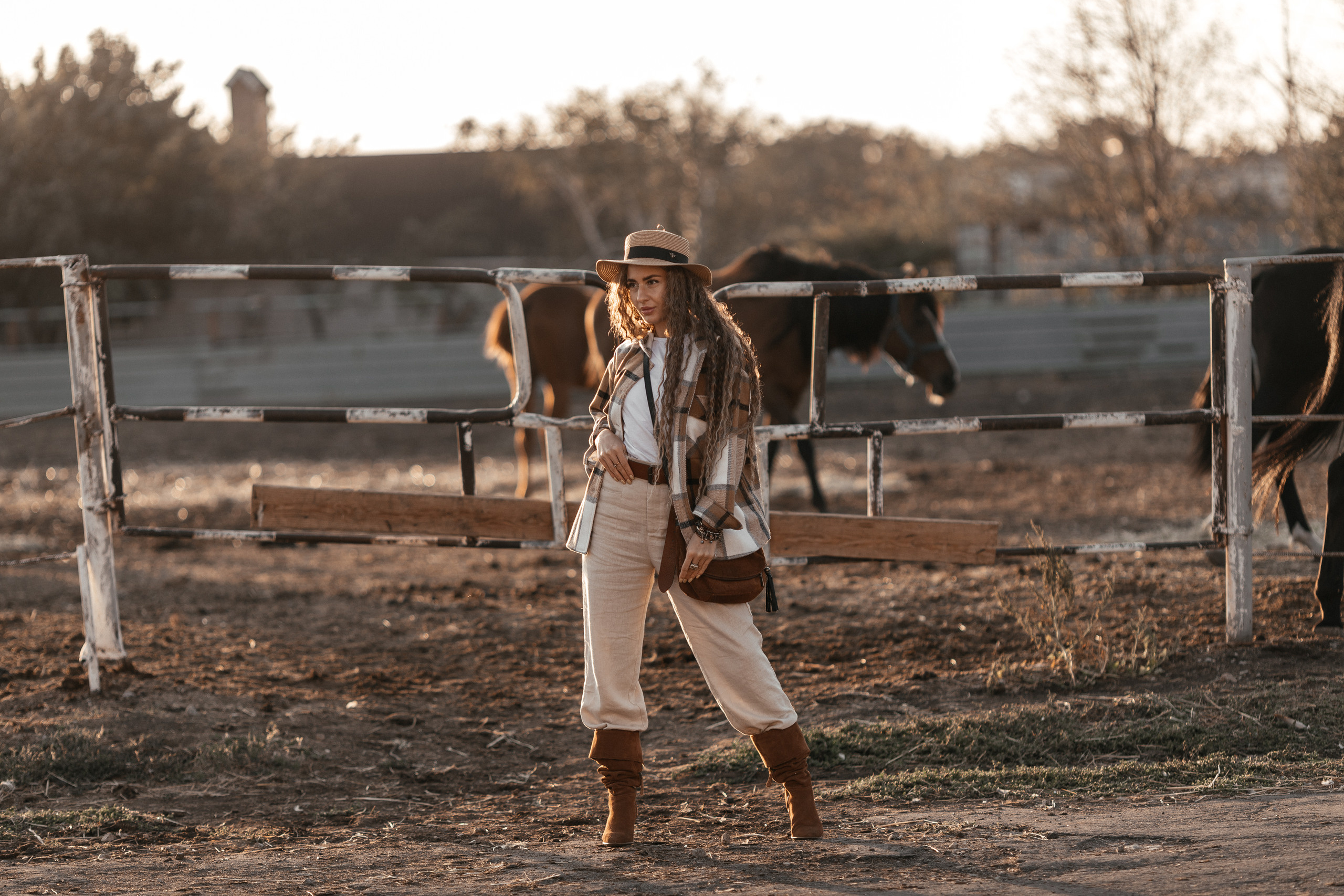 Карина на ранчо. Свадебный фотограф в Риге Руслан Федюшин