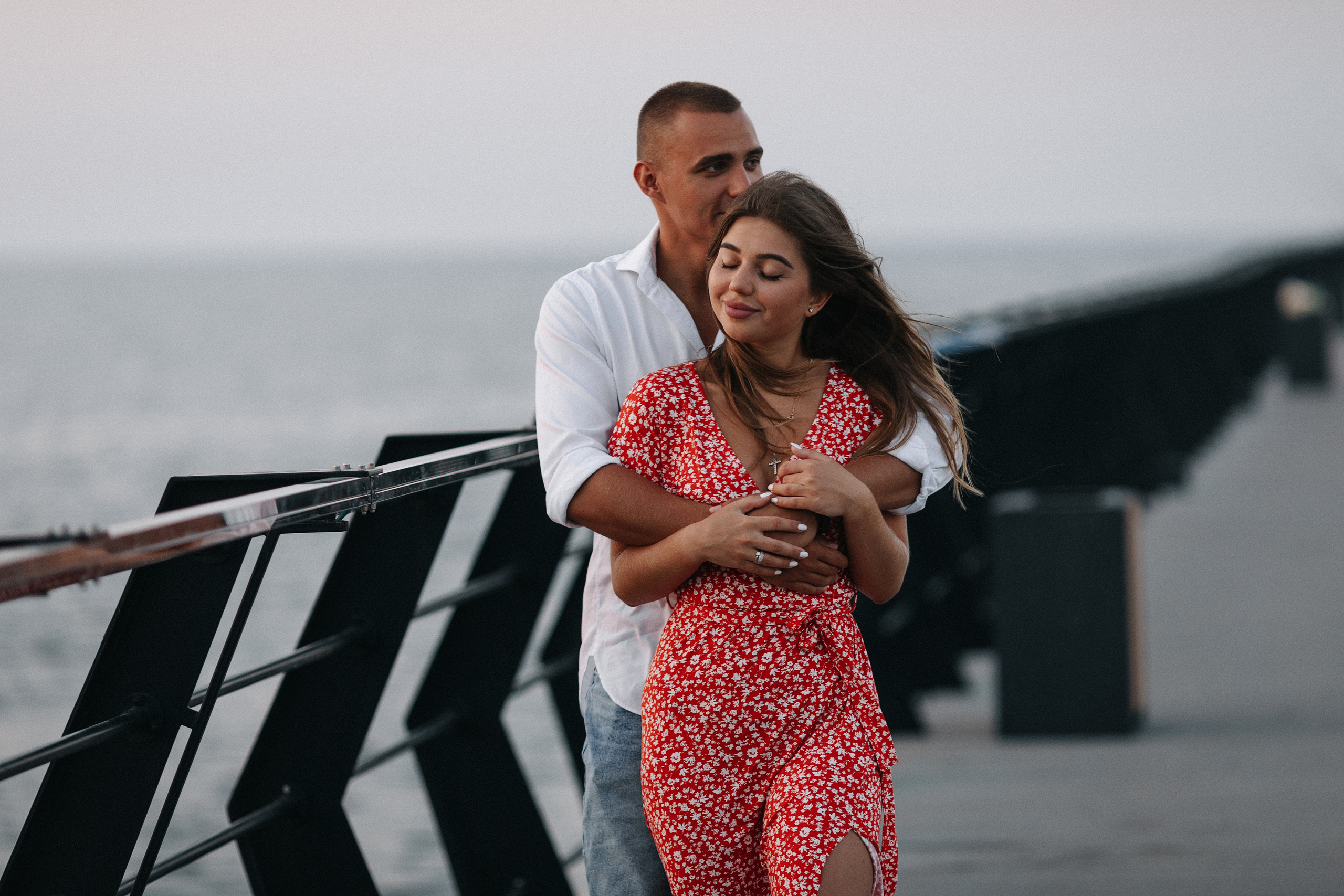 Рассвет на море. Свадебный фотограф в Риге Руслан Федюшин