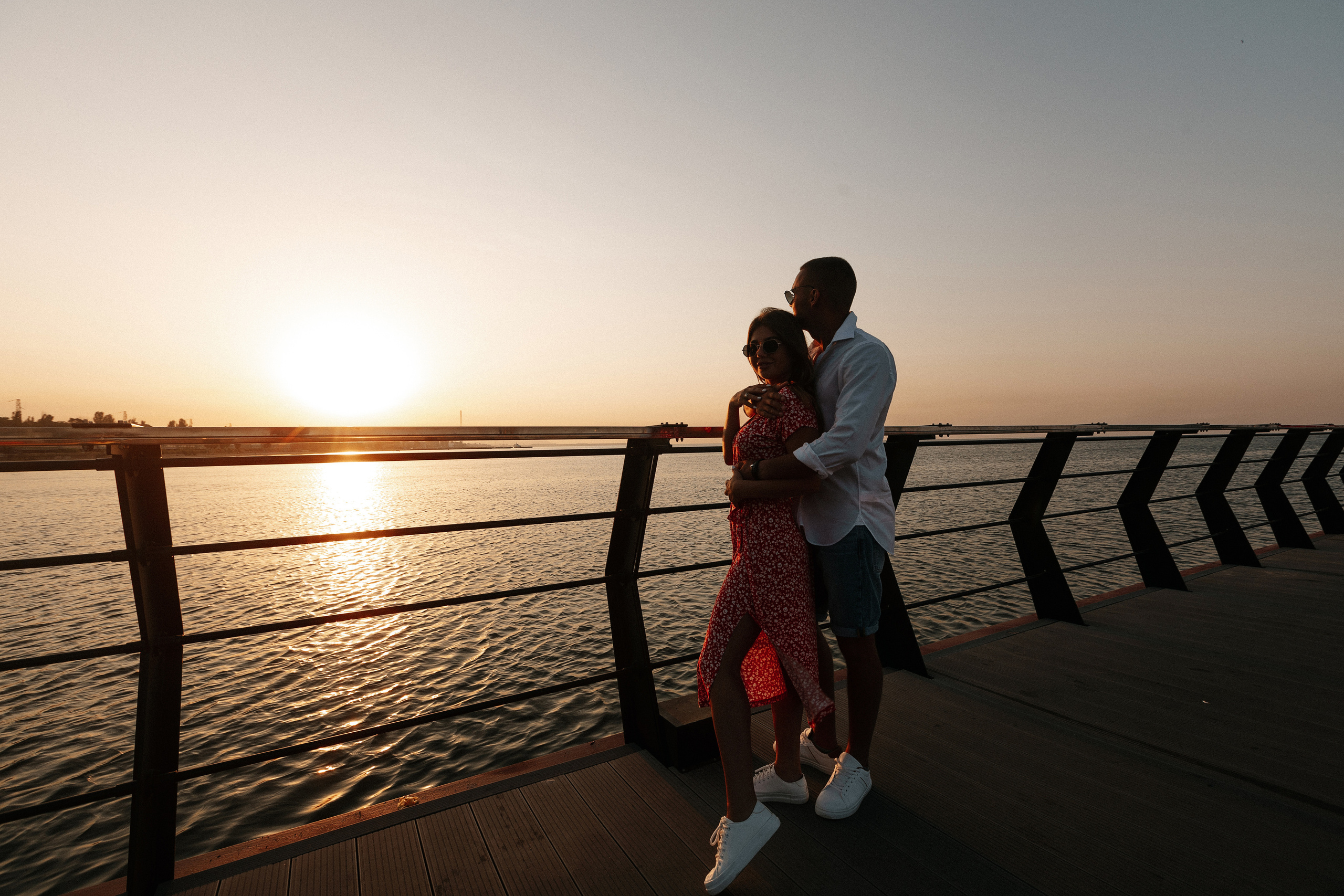 Рассвет на море. Свадебный фотограф в Риге Руслан Федюшин