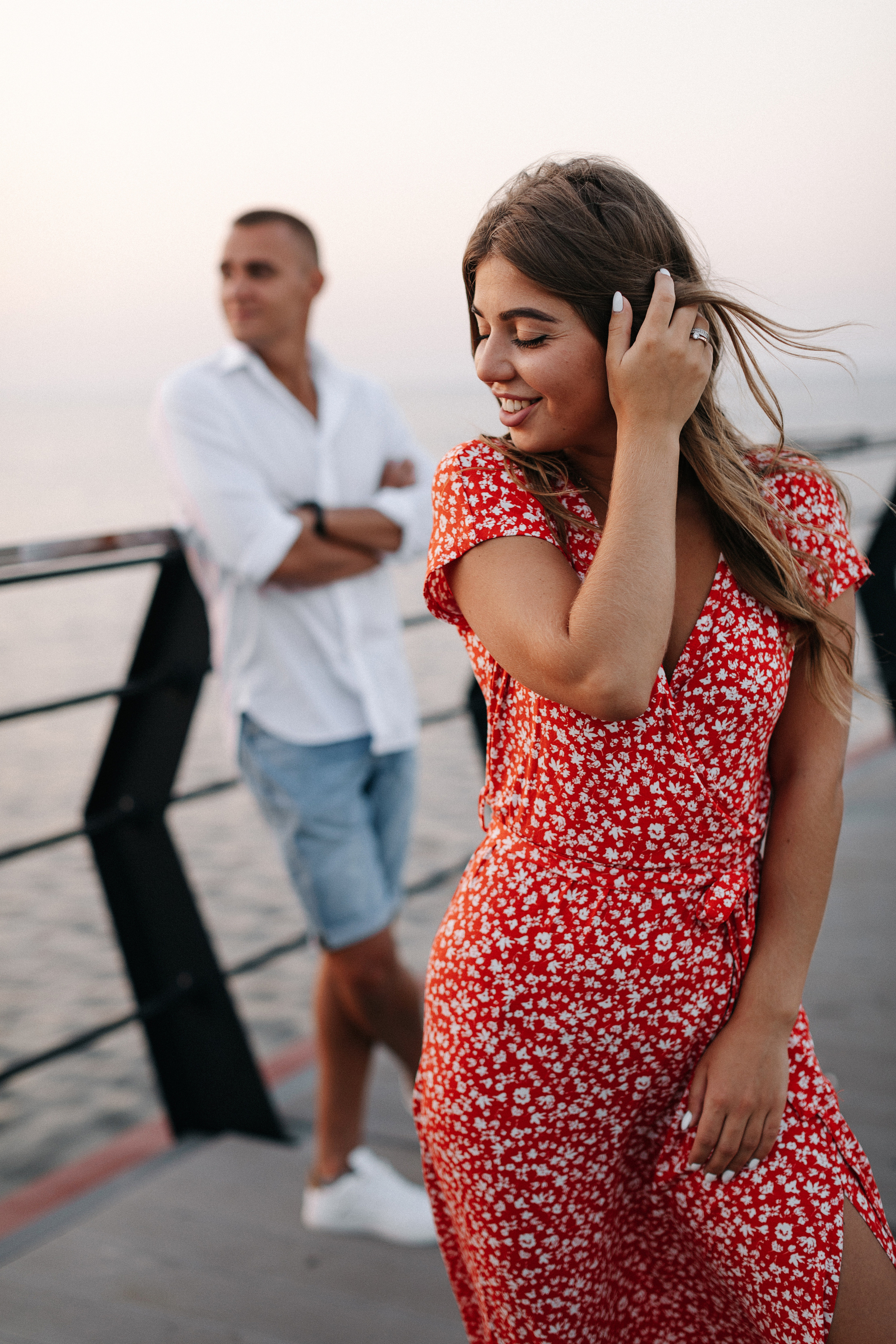 Рассвет на море. Свадебный фотограф в Риге Руслан Федюшин