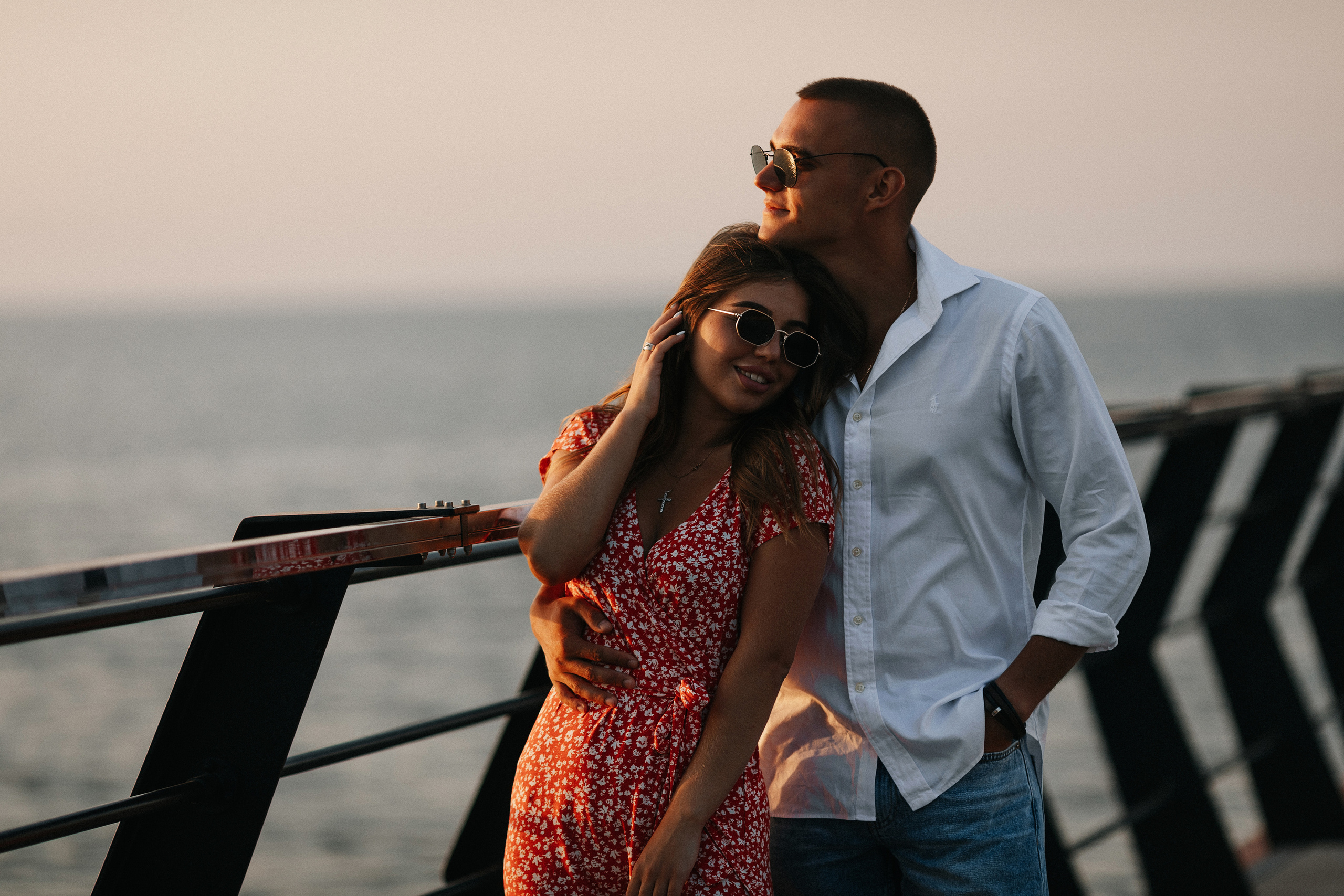 Рассвет на море. Свадебный фотограф в Риге Руслан Федюшин