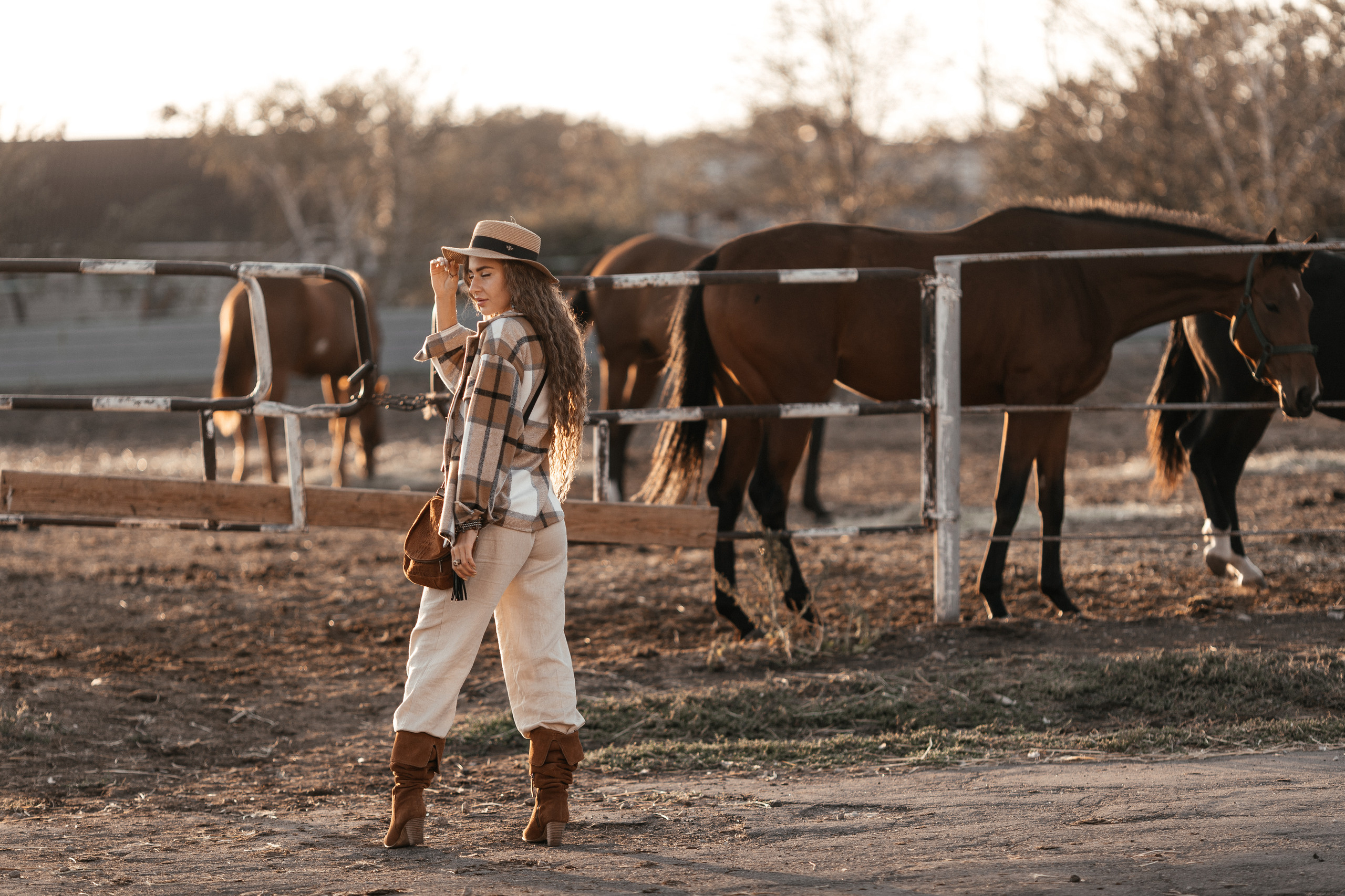 Карина на ранчо. Свадебный фотограф в Риге Руслан Федюшин