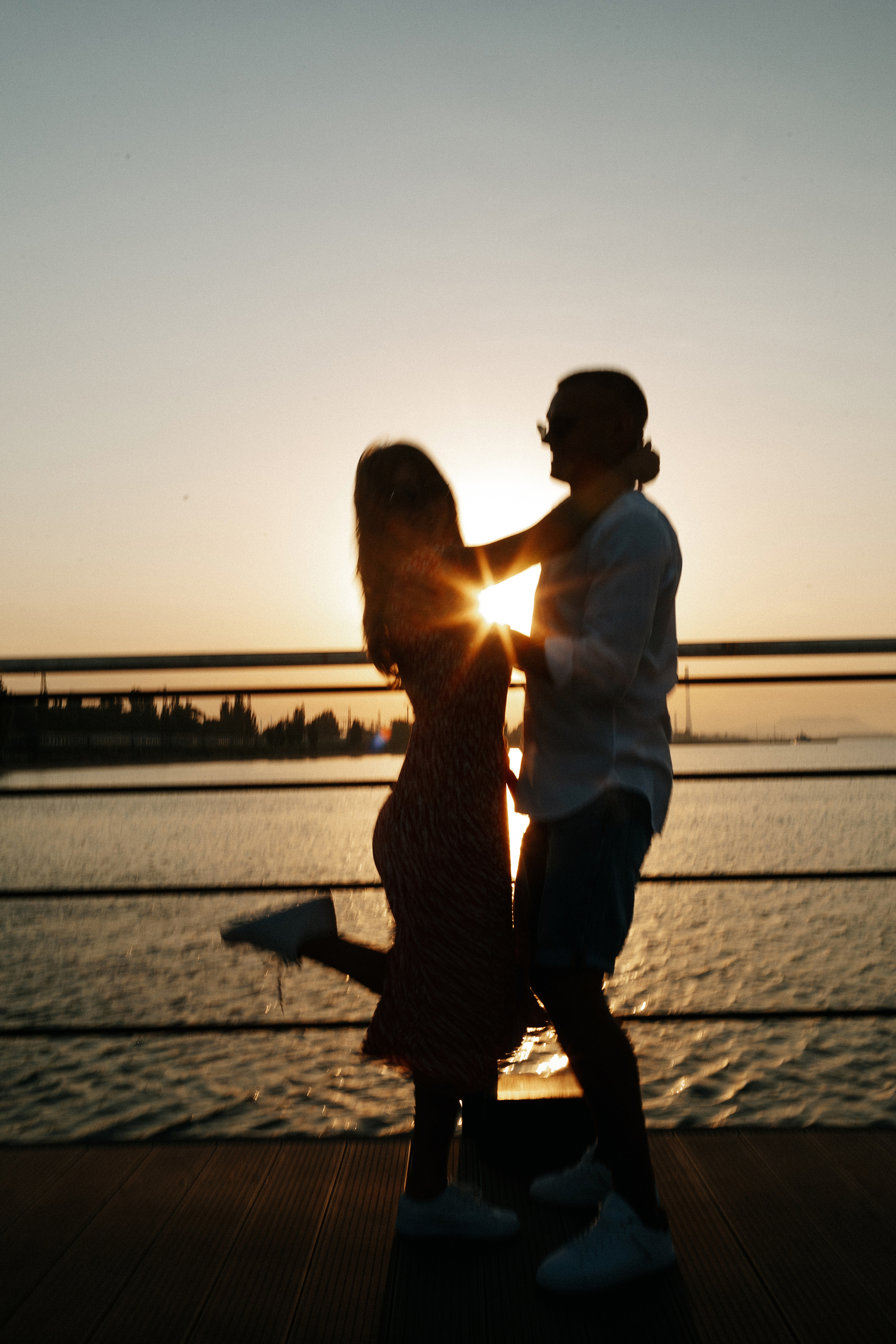Рассвет на море. Свадебный фотограф в Риге Руслан Федюшин