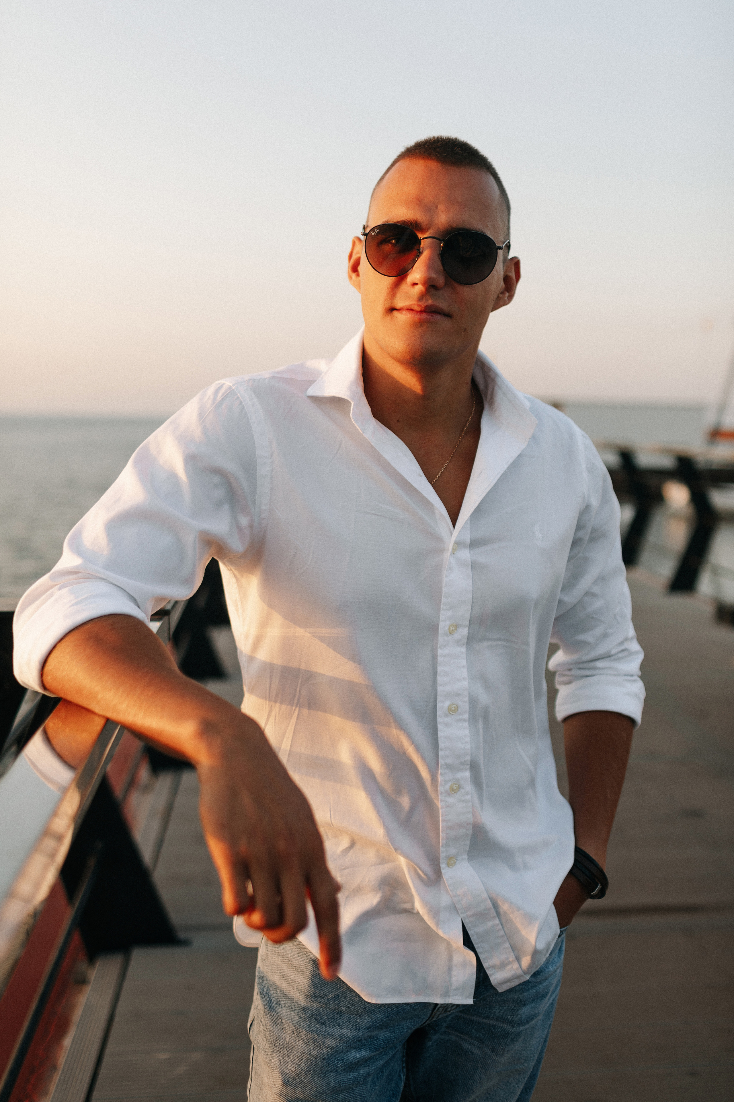 Рассвет на море. Свадебный фотограф в Риге Руслан Федюшин