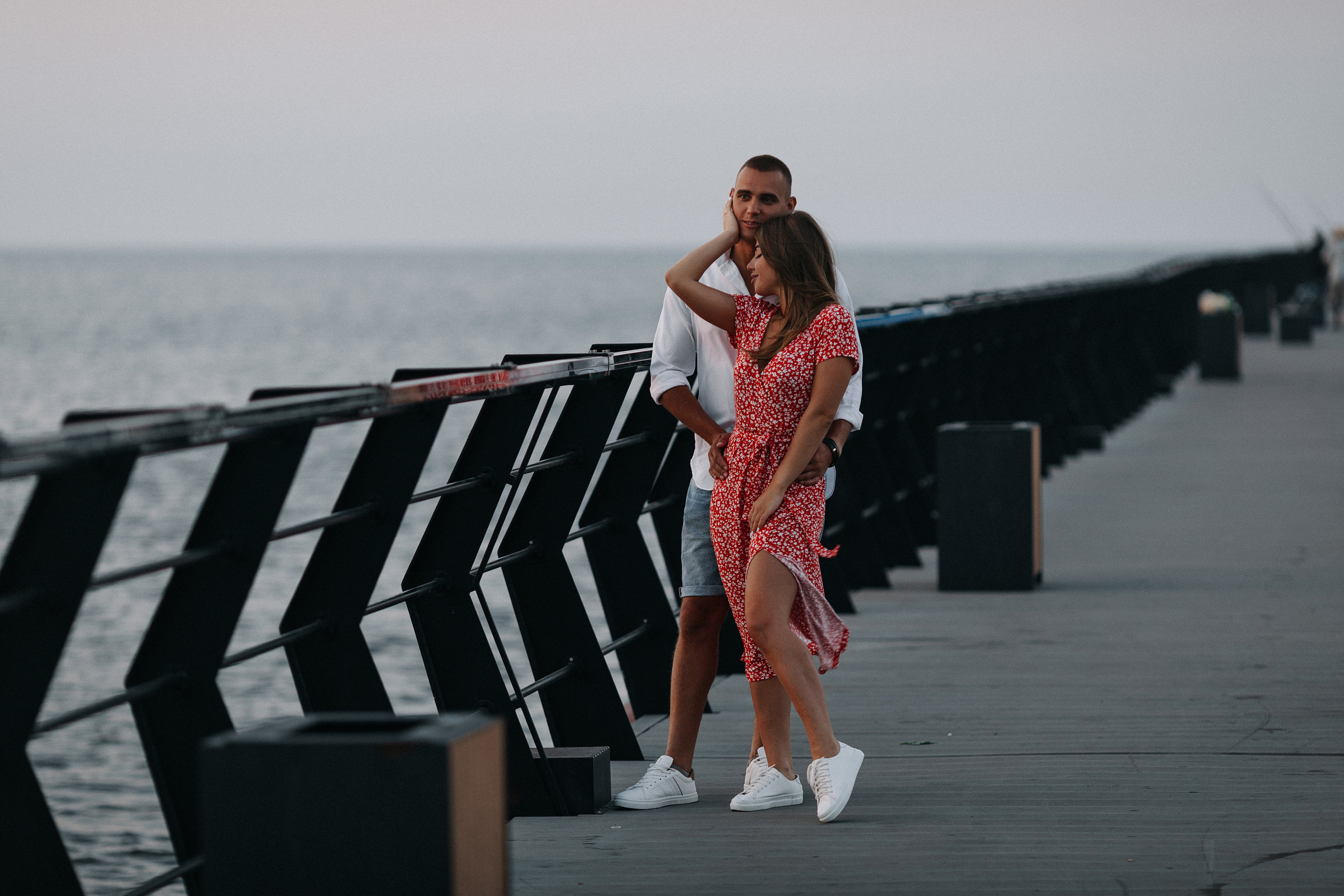 Рассвет на море. Свадебный фотограф в Риге Руслан Федюшин