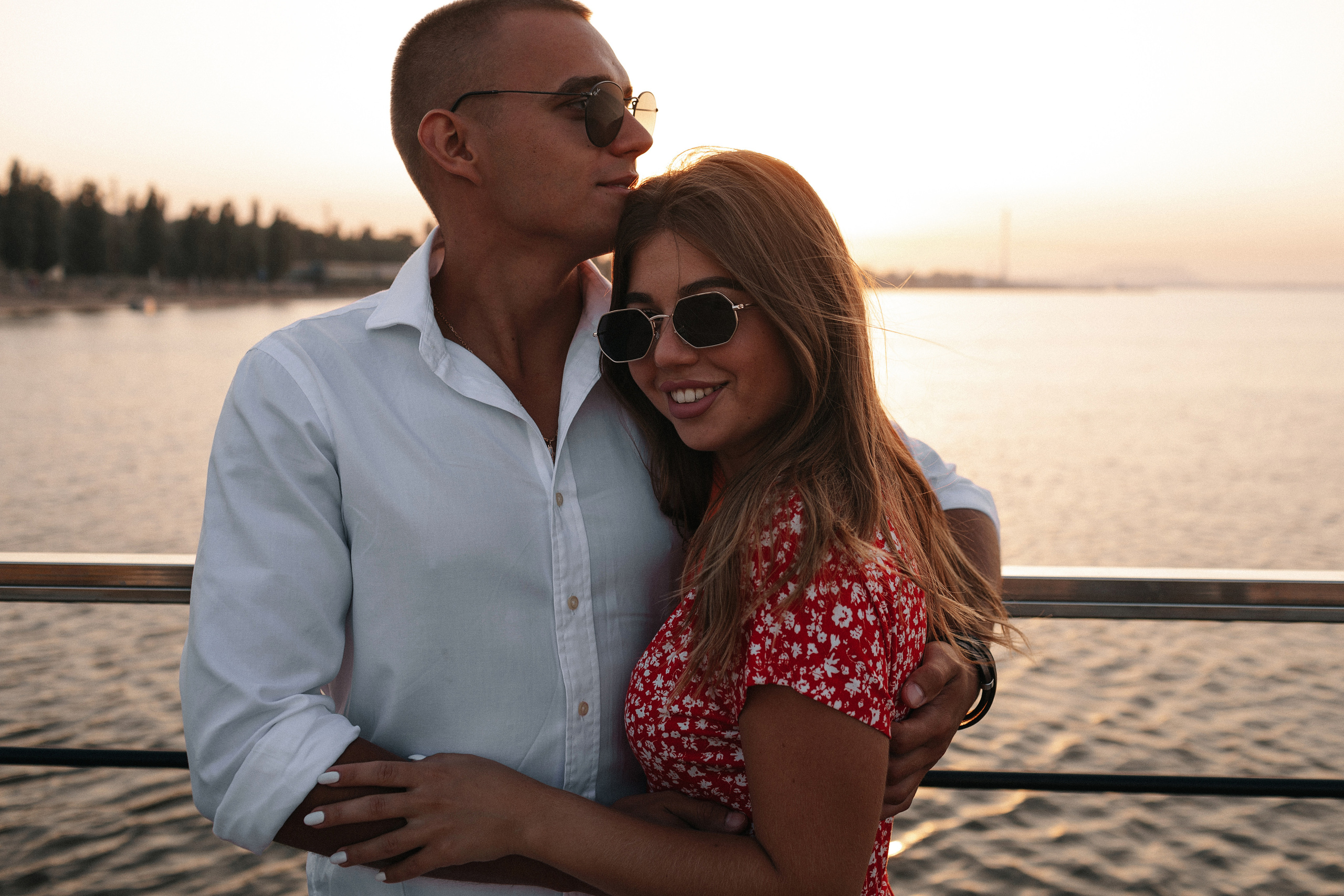 Рассвет на море. Свадебный фотограф в Риге Руслан Федюшин