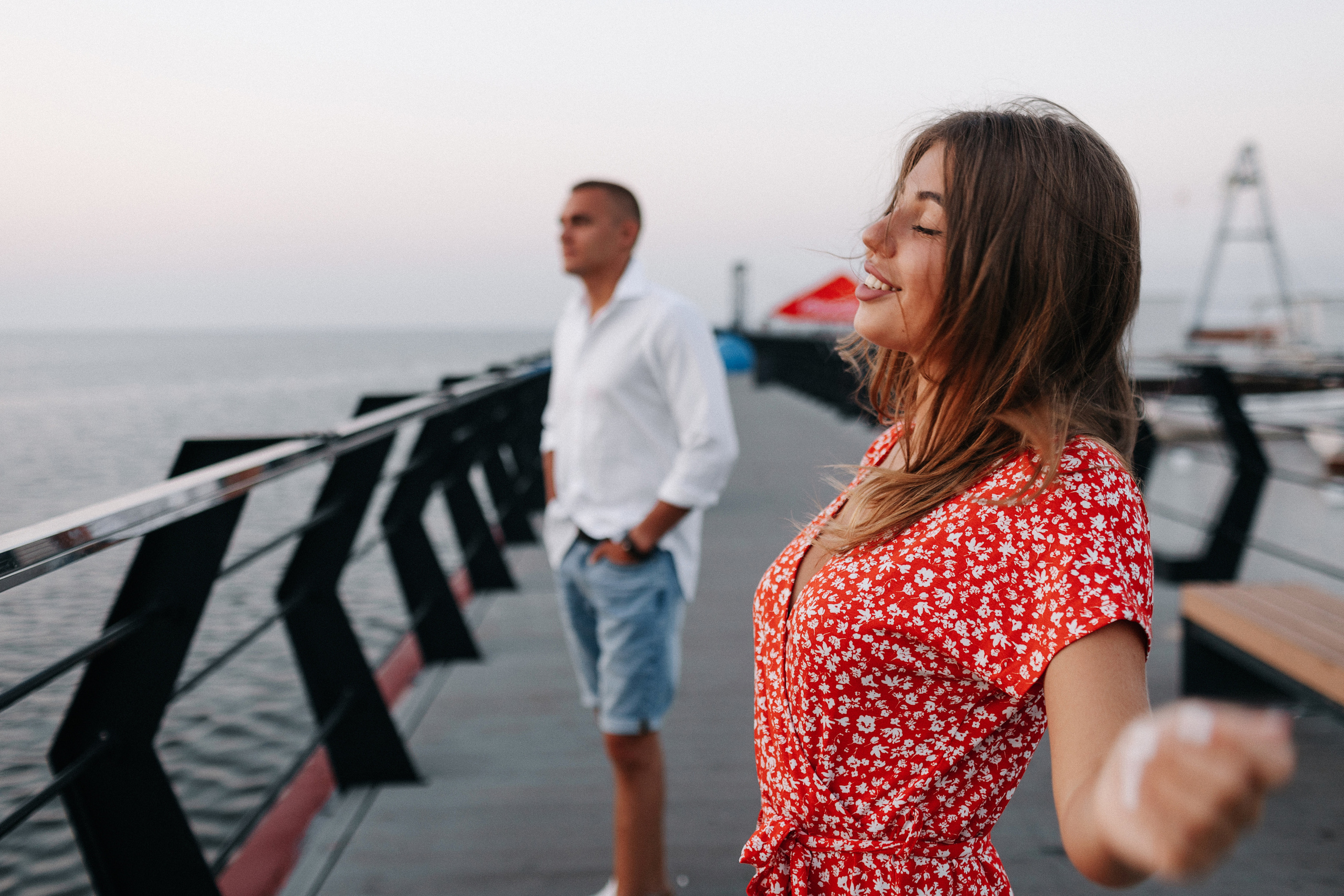 Рассвет на море. Свадебный фотограф в Риге Руслан Федюшин