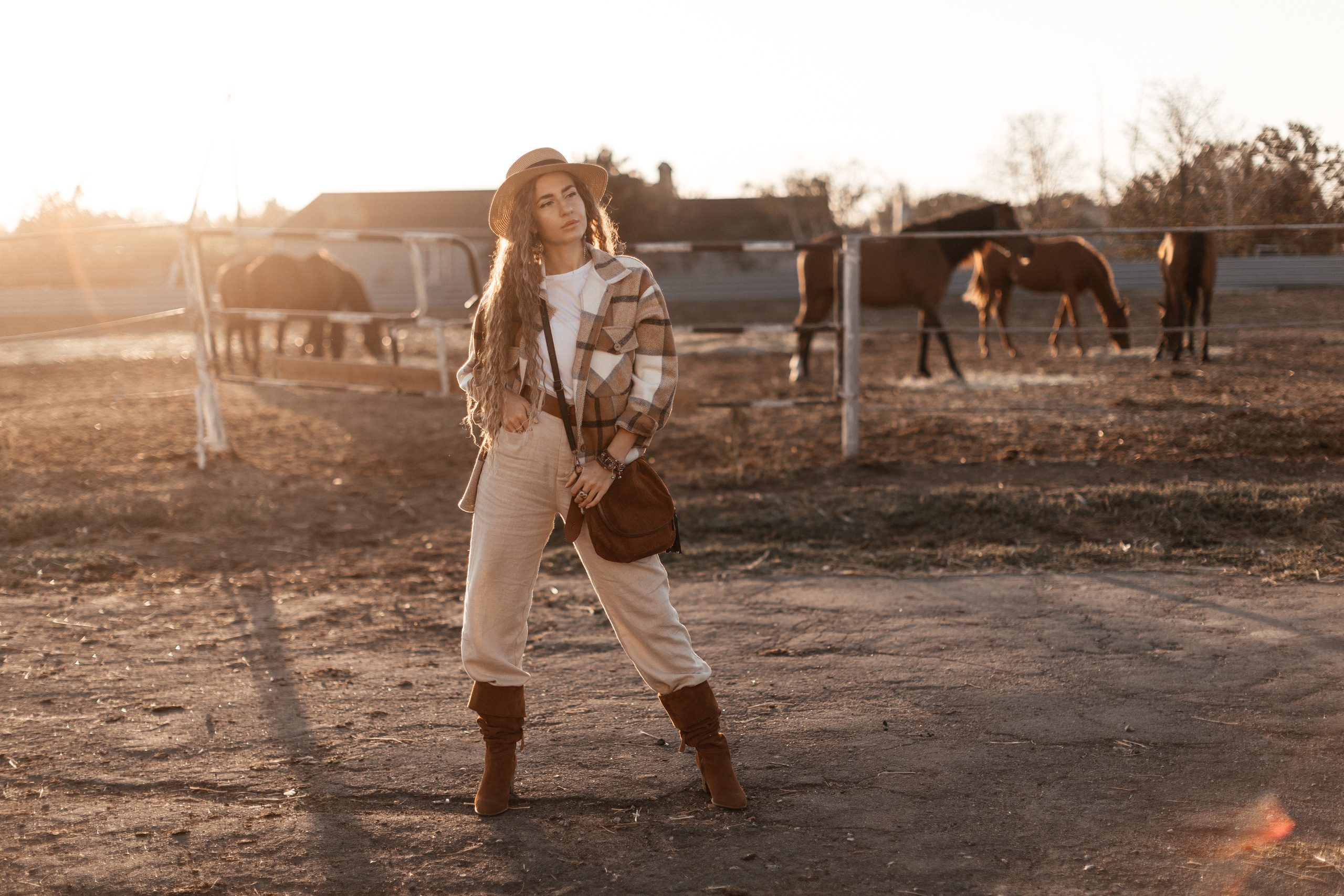 Карина на ранчо. Свадебный фотограф в Риге Руслан Федюшин