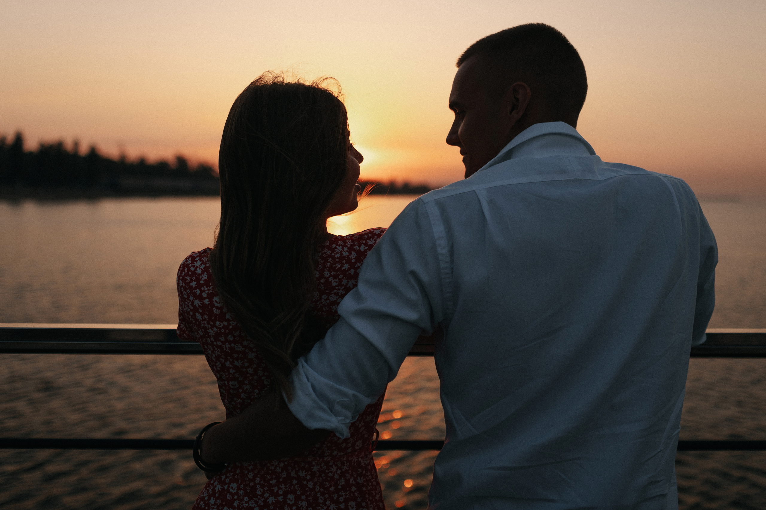 Рассвет на море. Свадебный фотограф в Риге Руслан Федюшин