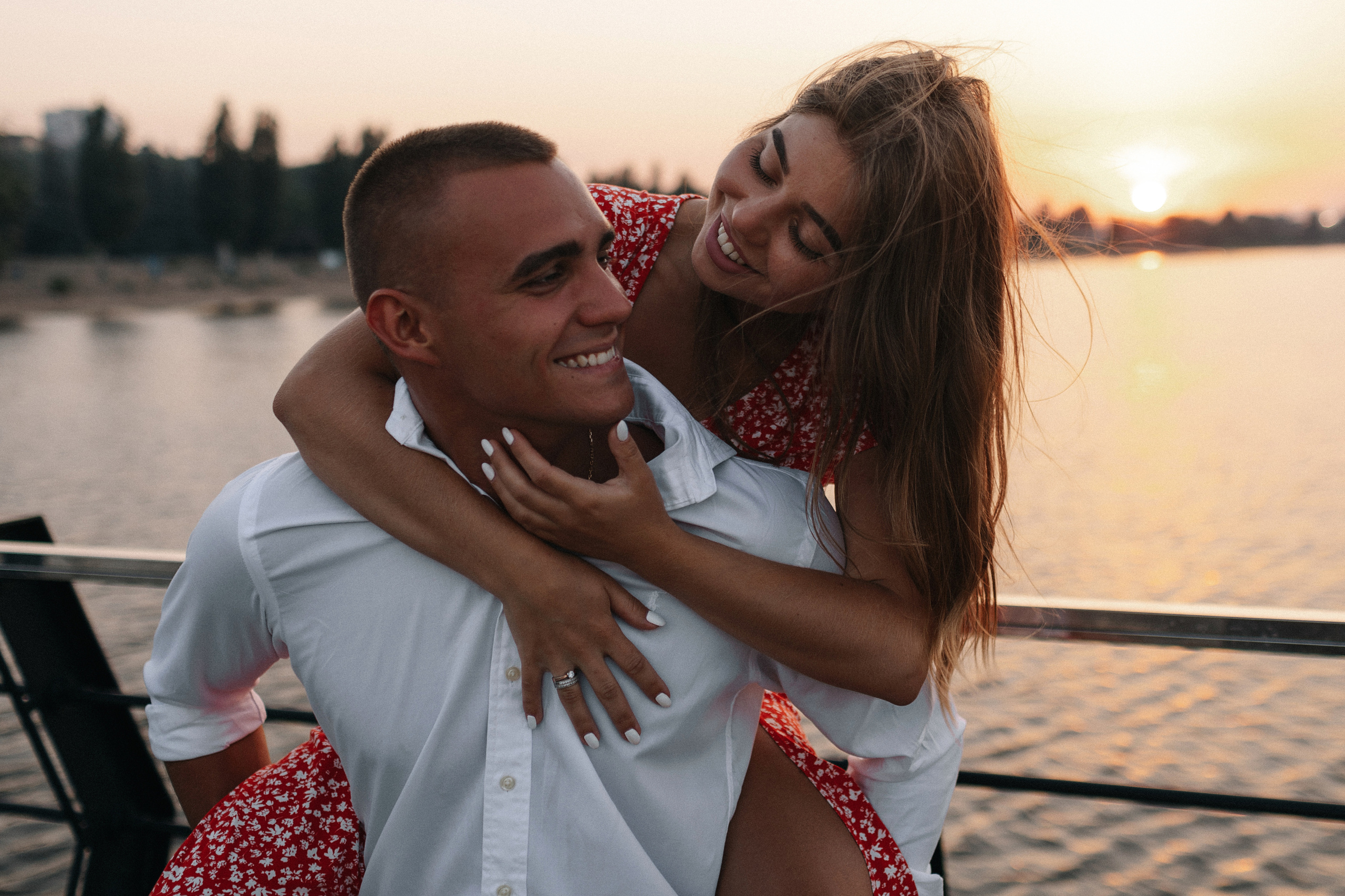 Рассвет на море. Свадебный фотограф в Риге Руслан Федюшин