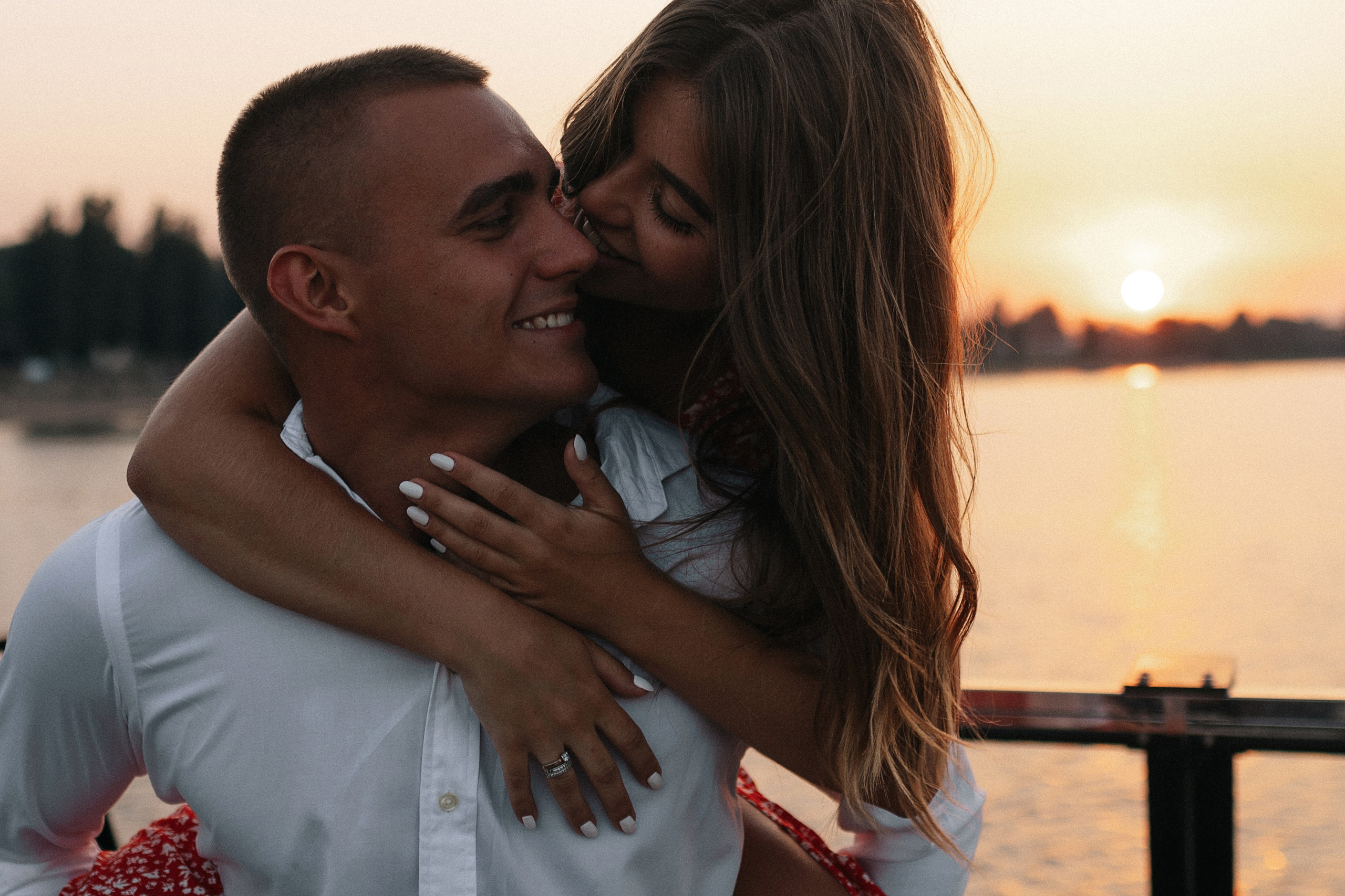 Рассвет на море. Свадебный фотограф в Риге Руслан Федюшин