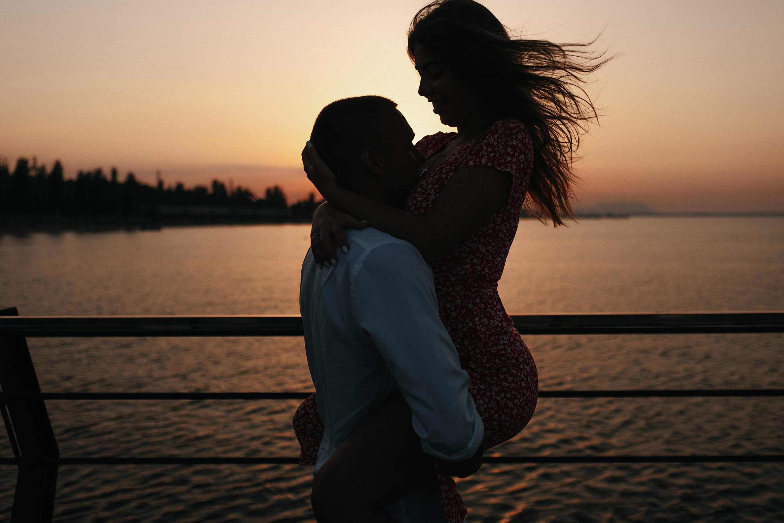 Рассвет на море. Свадебный фотограф в Риге Руслан Федюшин