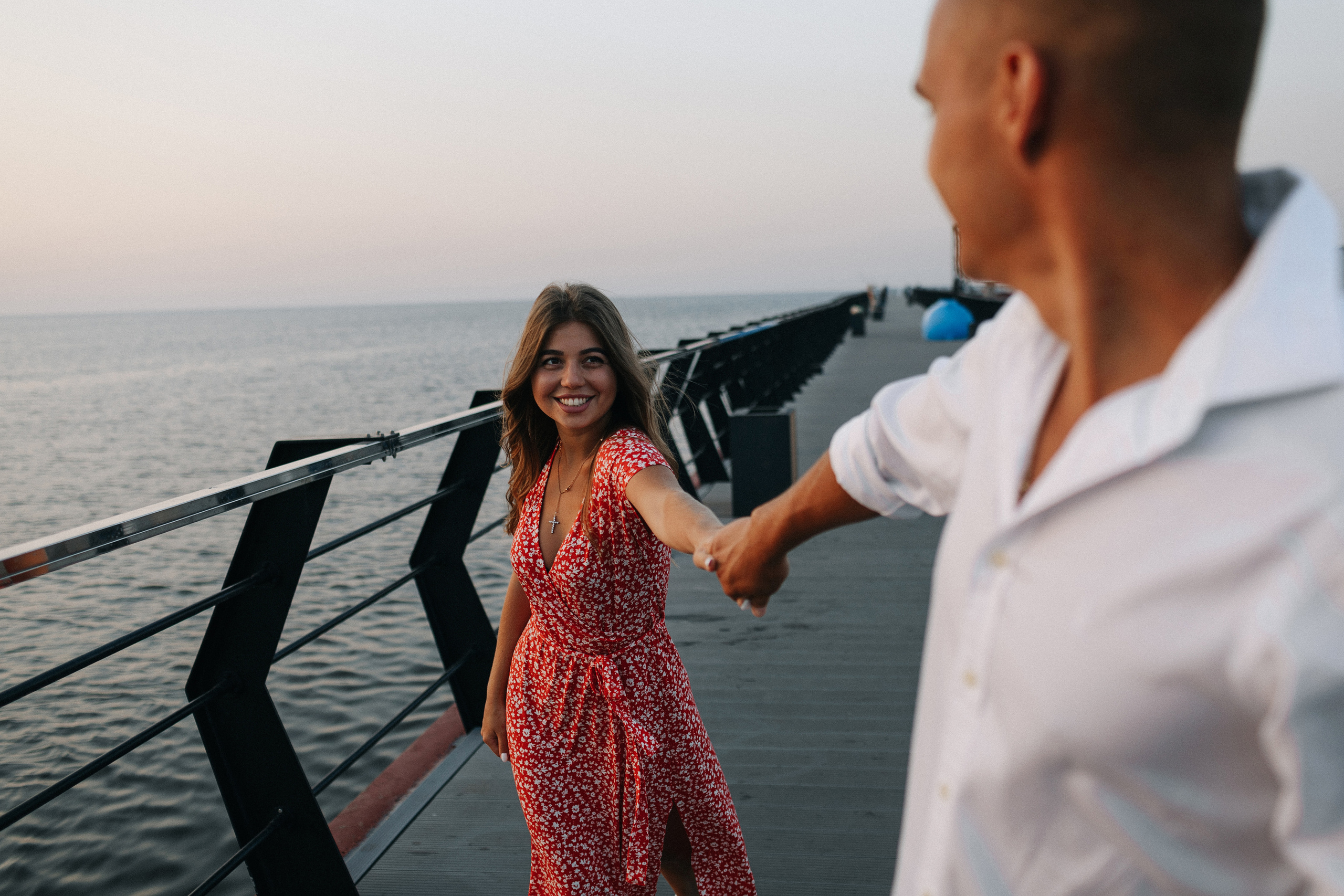 Рассвет на море. Свадебный фотограф в Риге Руслан Федюшин