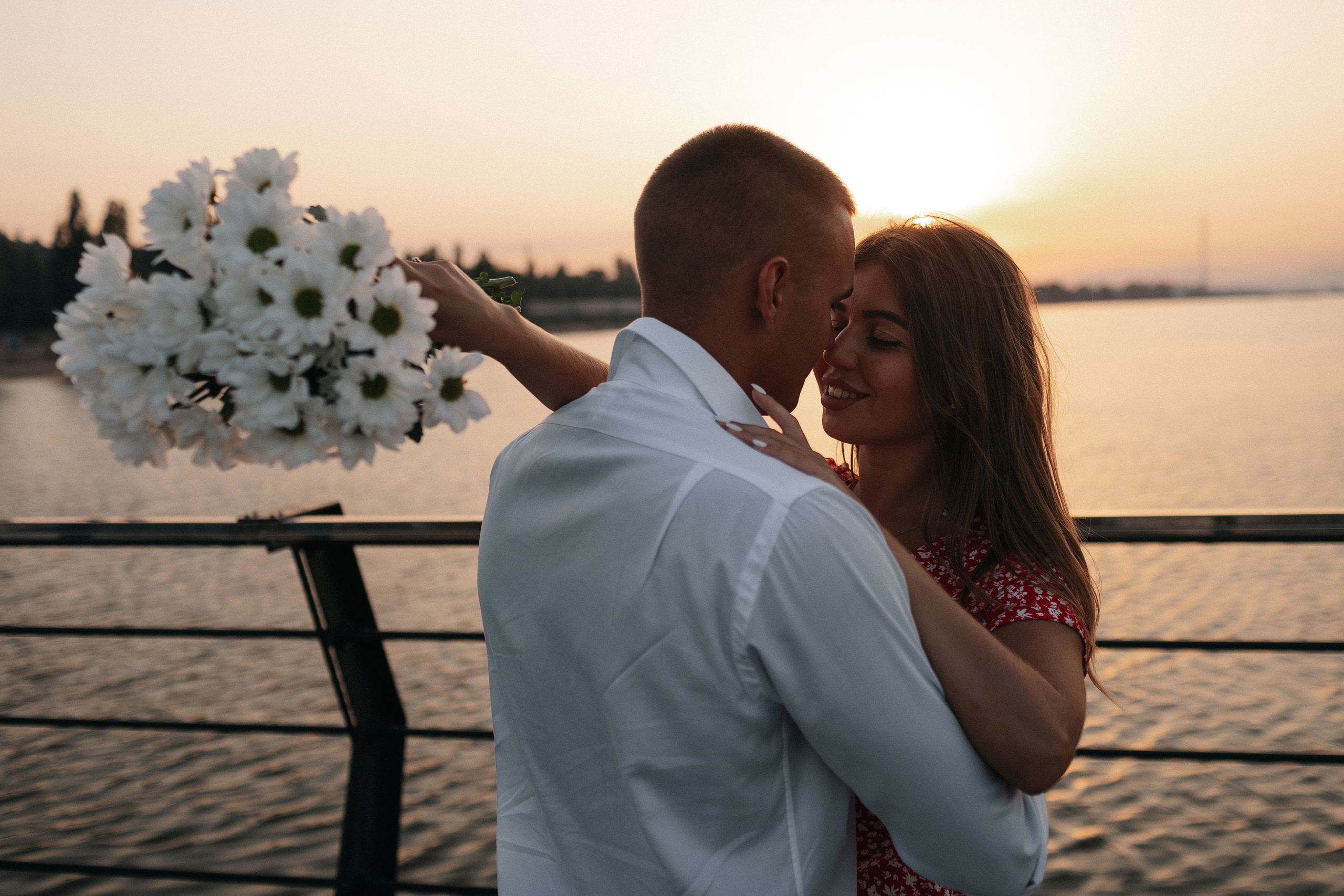 Рассвет на море. Свадебный фотограф в Риге Руслан Федюшин