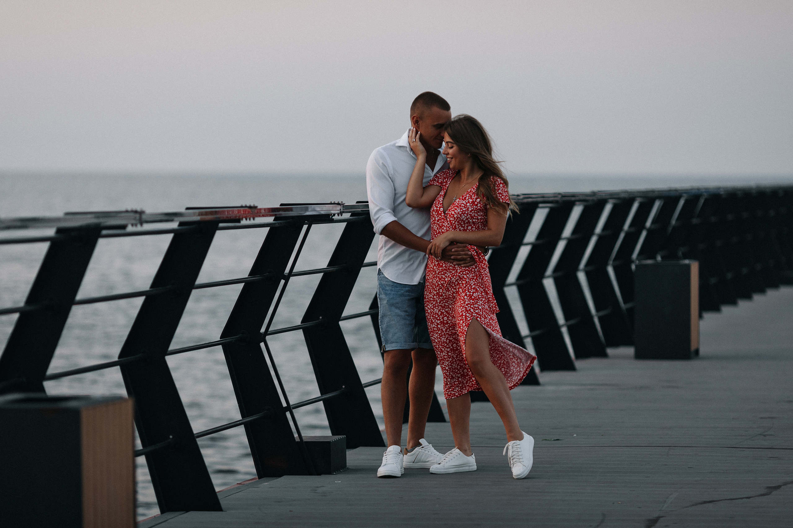 Рассвет на море. Свадебный фотограф в Риге Руслан Федюшин