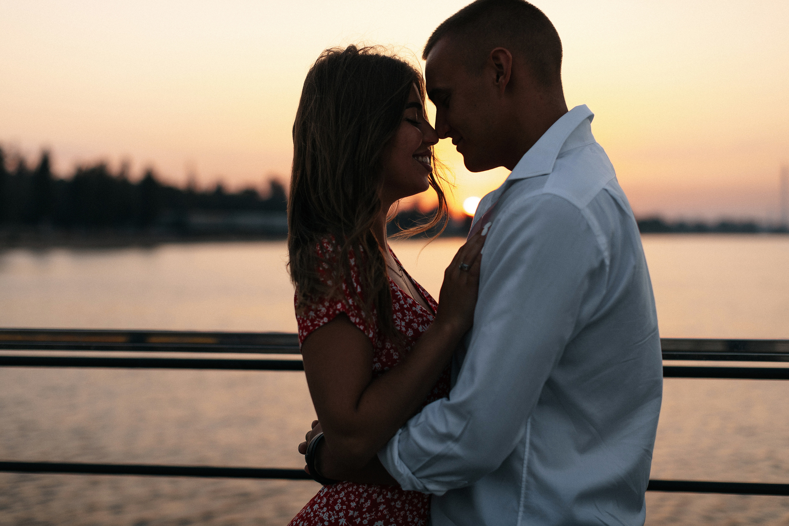 Рассвет на море. Свадебный фотограф в Риге Руслан Федюшин