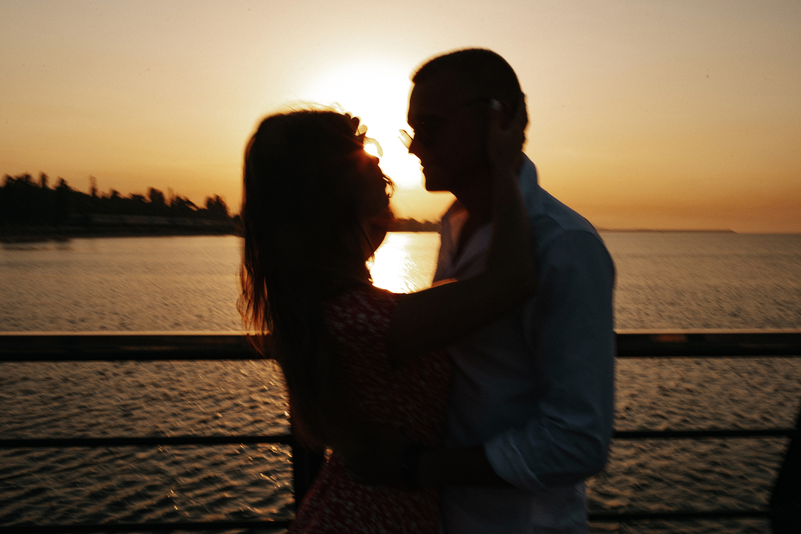 Рассвет на море. Свадебный фотограф в Риге Руслан Федюшин