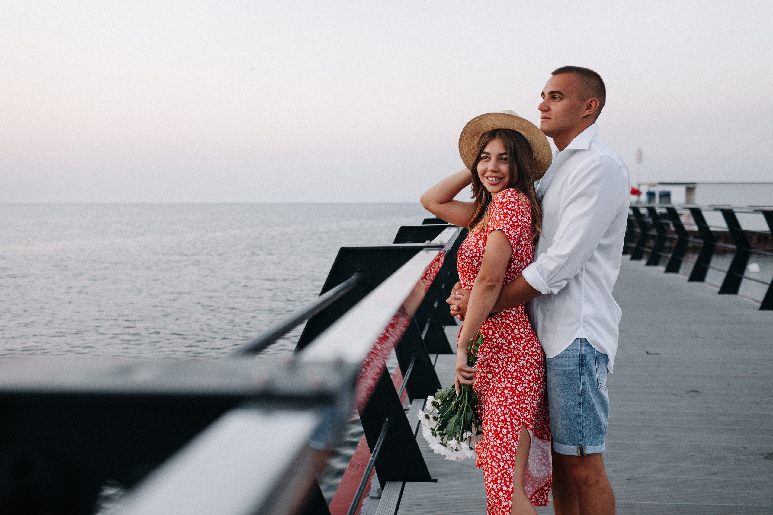 Рассвет на море. Свадебный фотограф в Риге Руслан Федюшин