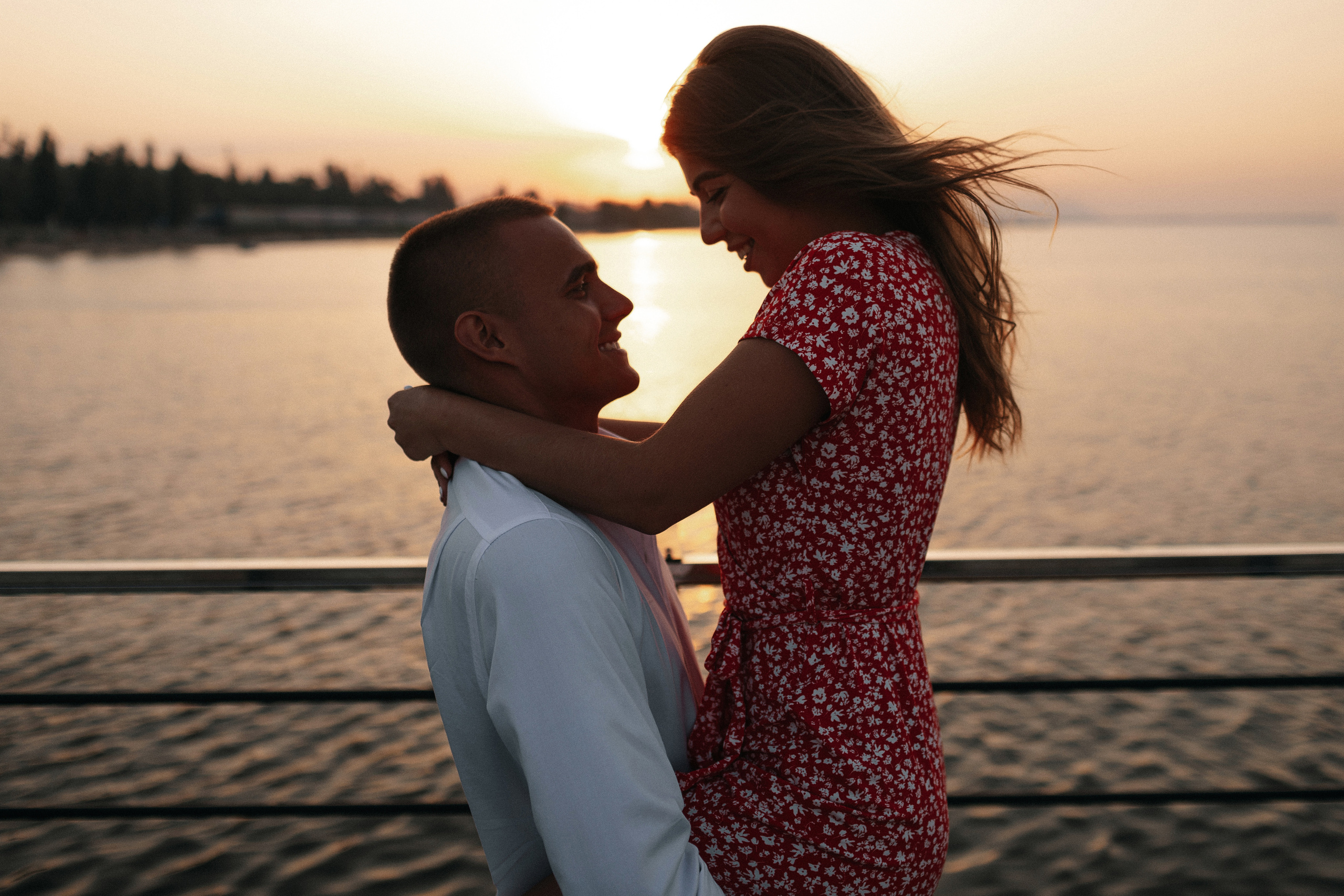 Рассвет на море. Свадебный фотограф в Риге Руслан Федюшин