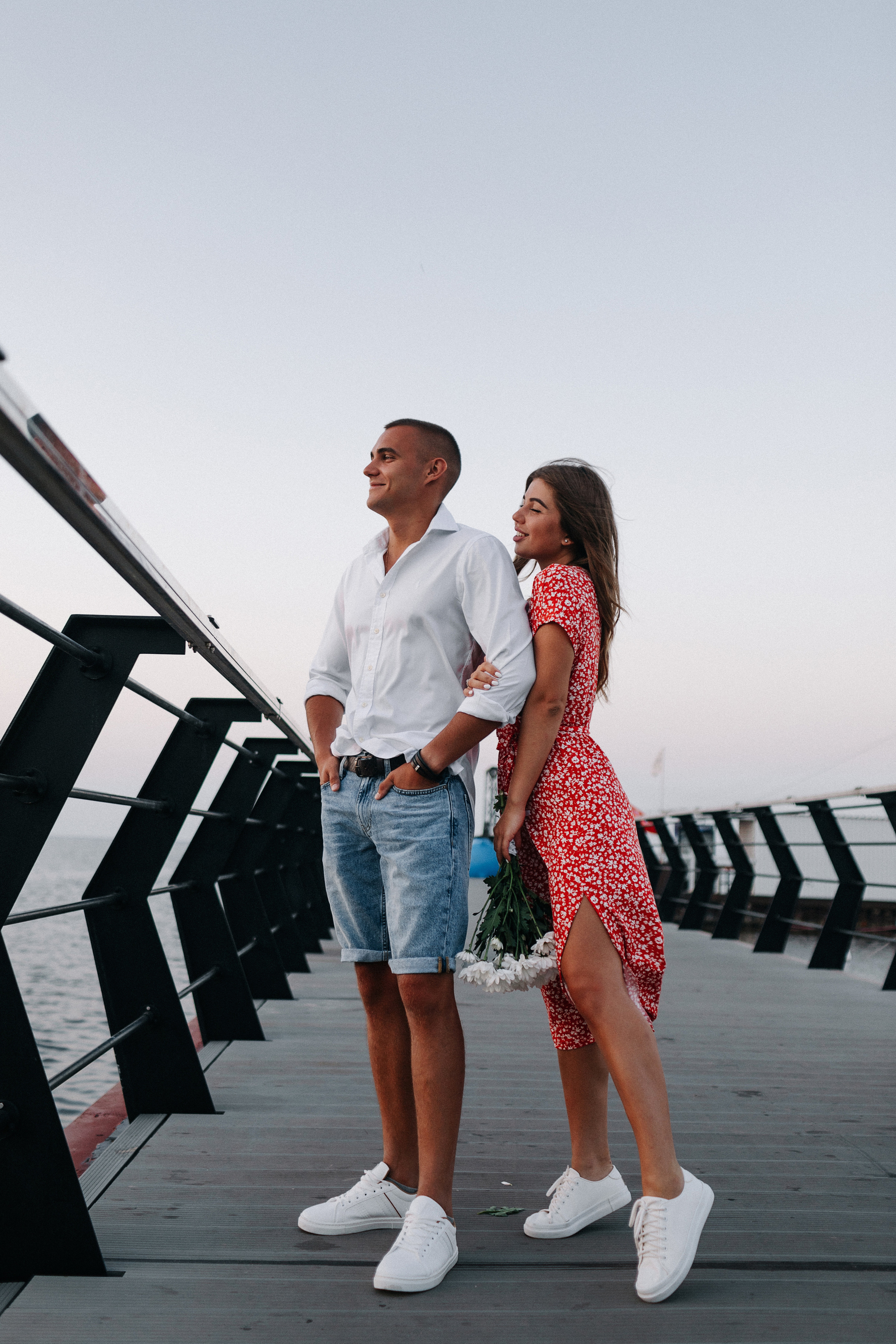 Рассвет на море. Свадебный фотограф в Риге Руслан Федюшин