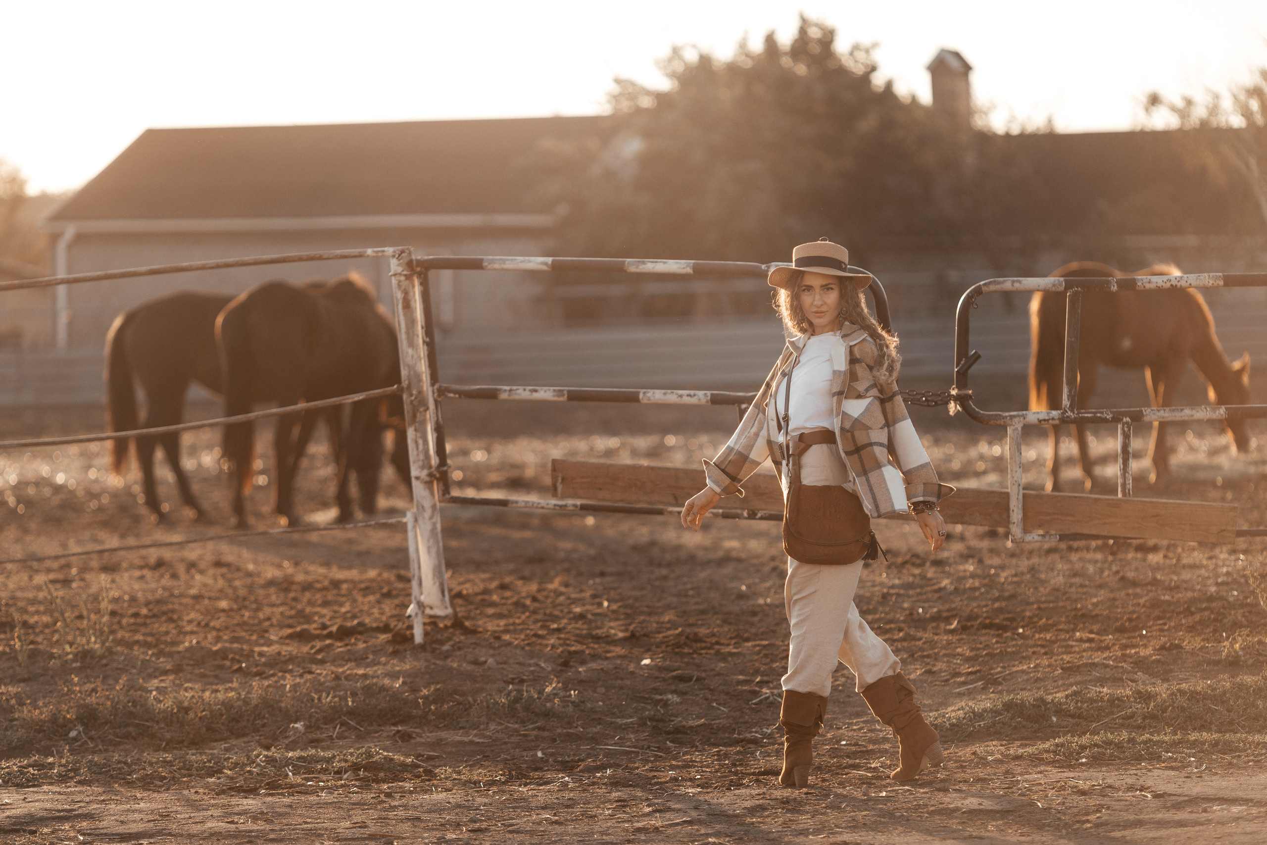 Карина на ранчо. Свадебный фотограф в Риге Руслан Федюшин