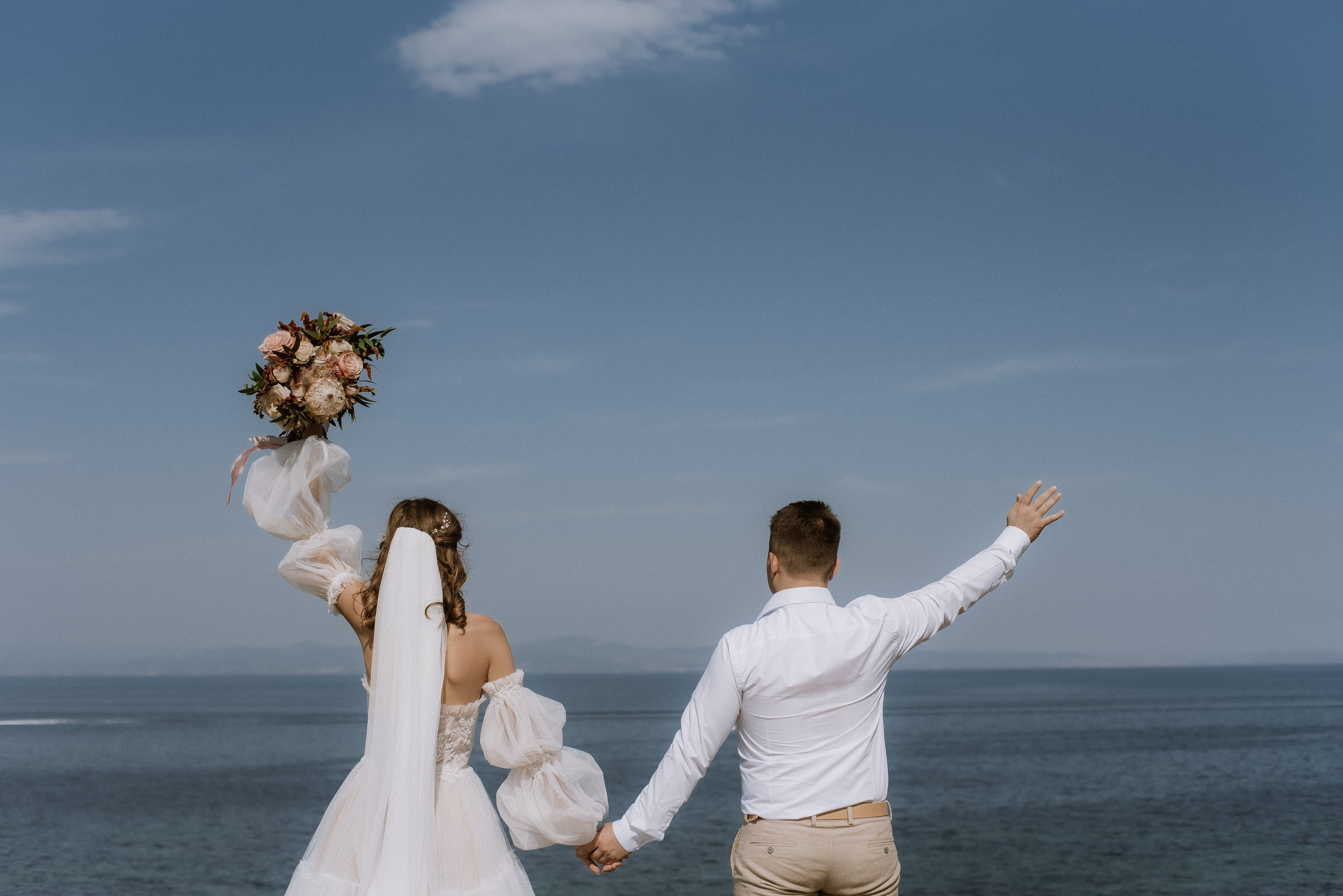 Wedding in Greece, весілля в Греції, на морі, весільний фотограф, Київ. Весільний та фотограф Київ Україна Олександра, свадебный Киев Украина