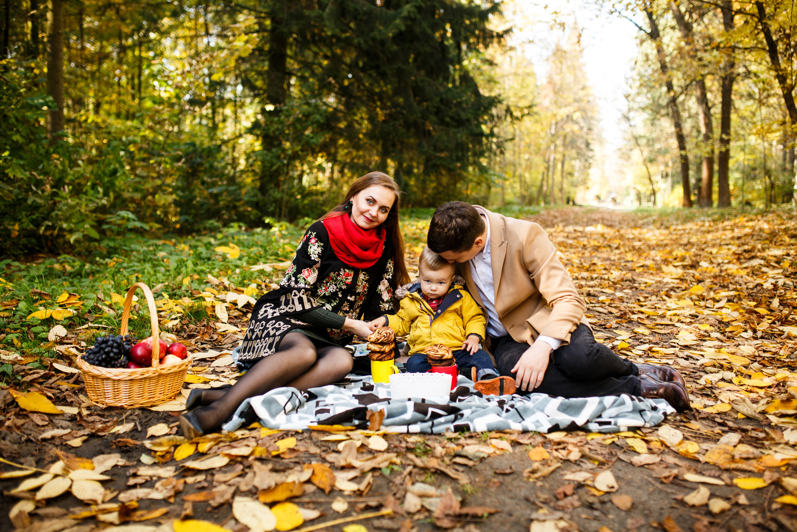Swietlana, Dmitrij i Arsenij. Fotograf ślubny i rodzinny w Warszawie