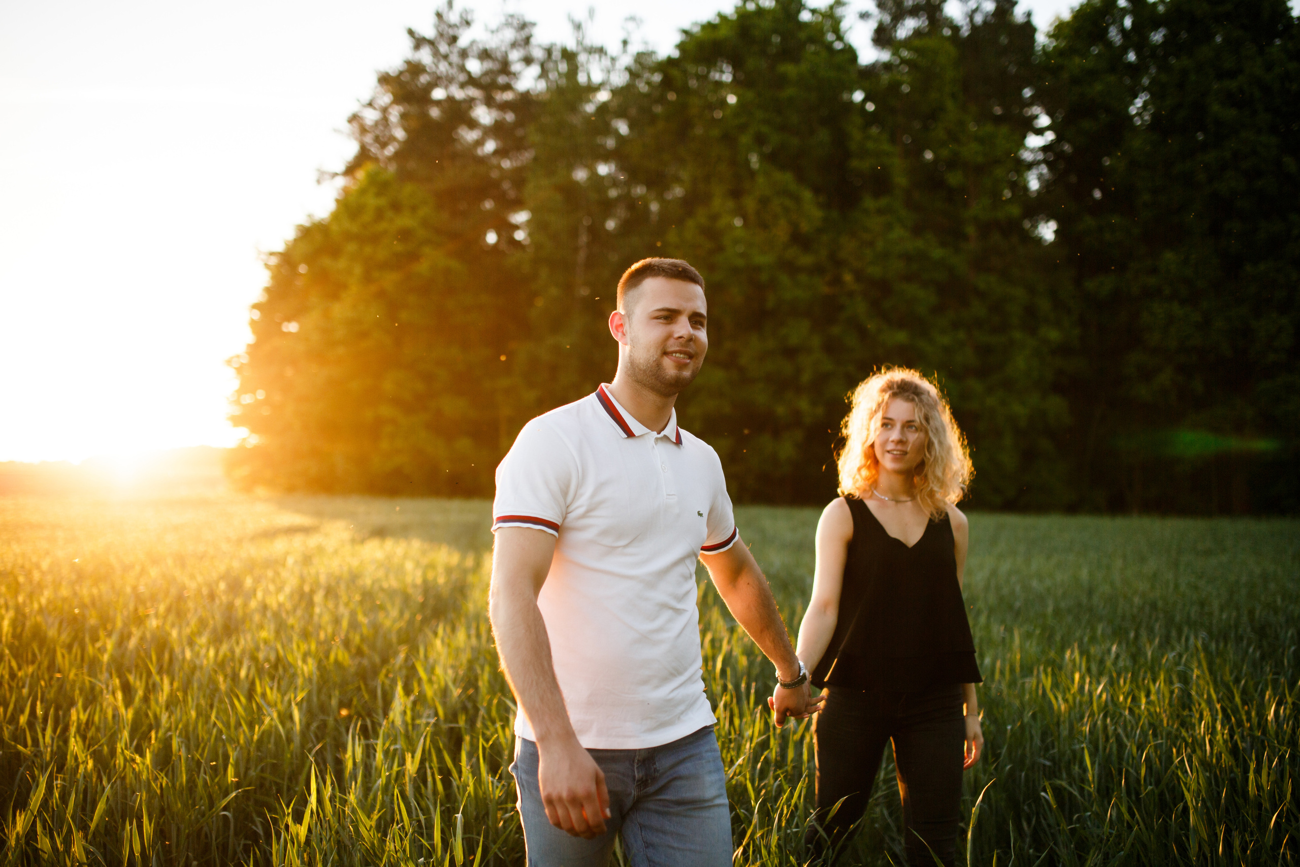 Andriej i Anastasija. Fotograf ślubny i rodzinny w Warszawie
