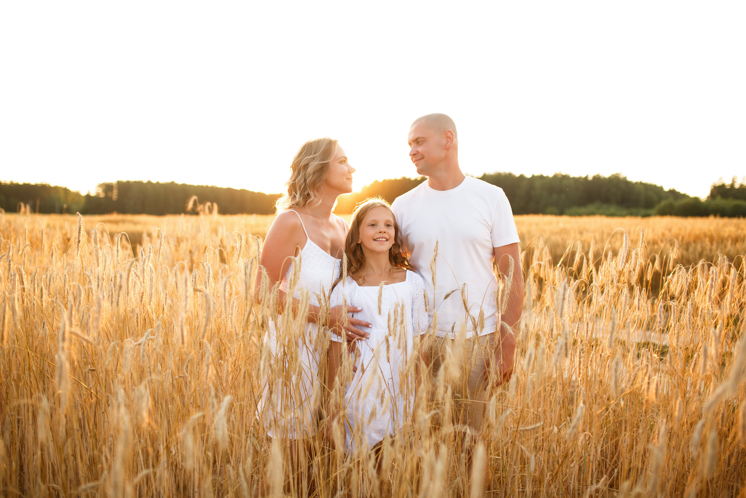 Marija, Jurij i Elina. Fotograf ślubny i rodzinny w Warszawie