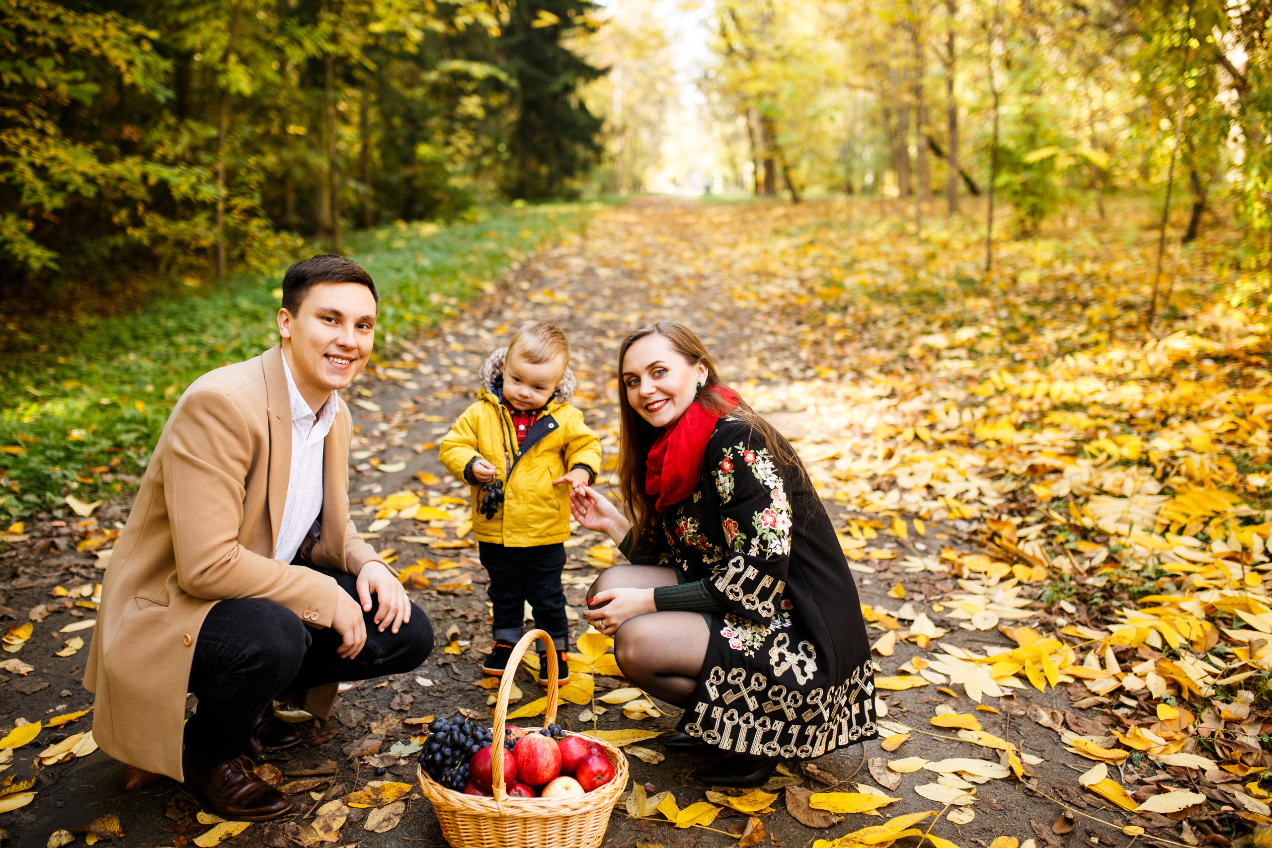 Swietlana, Dmitrij i Arsenij. Fotograf ślubny i rodzinny w Warszawie