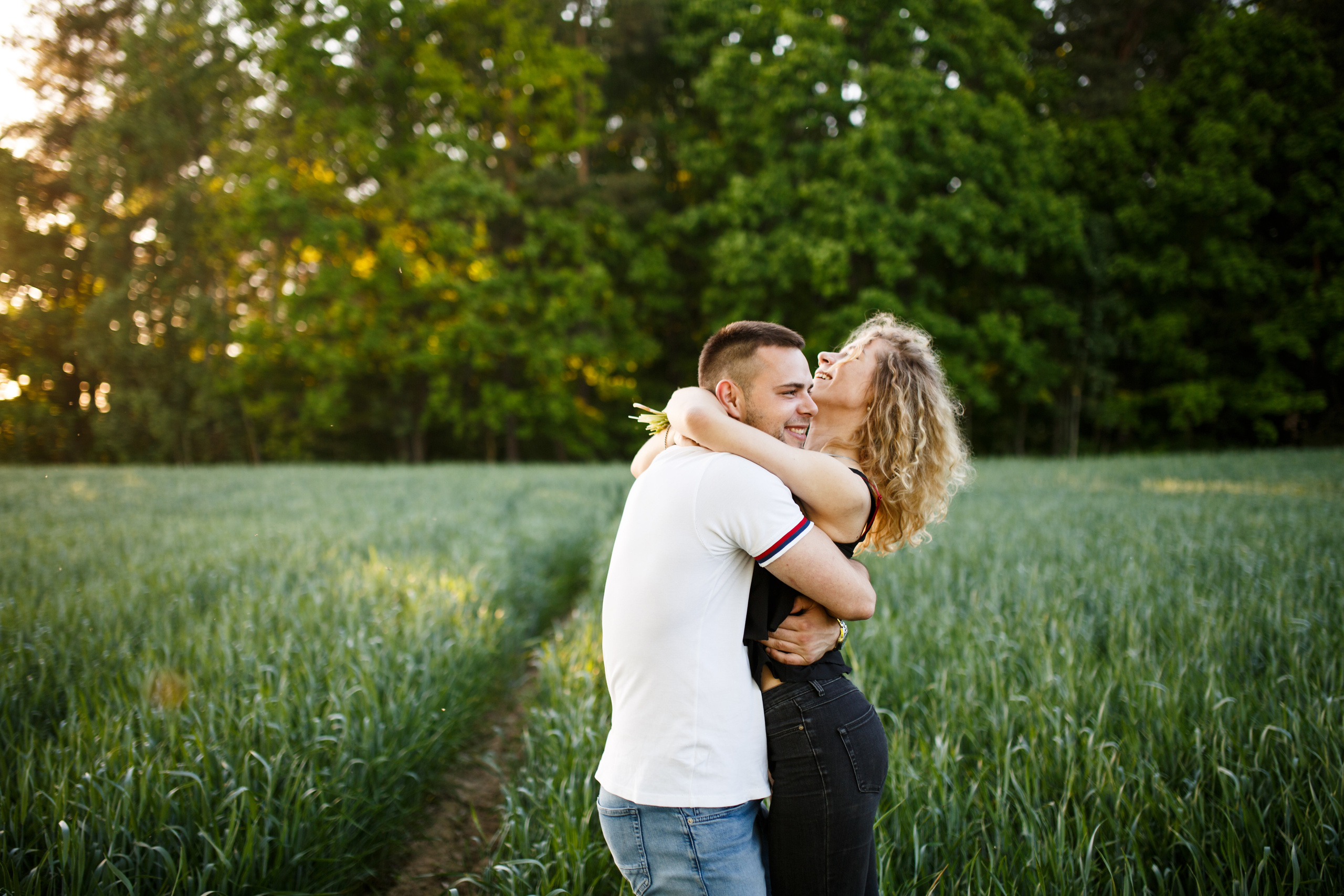 Andriej i Anastasija. Fotograf ślubny i rodzinny w Warszawie