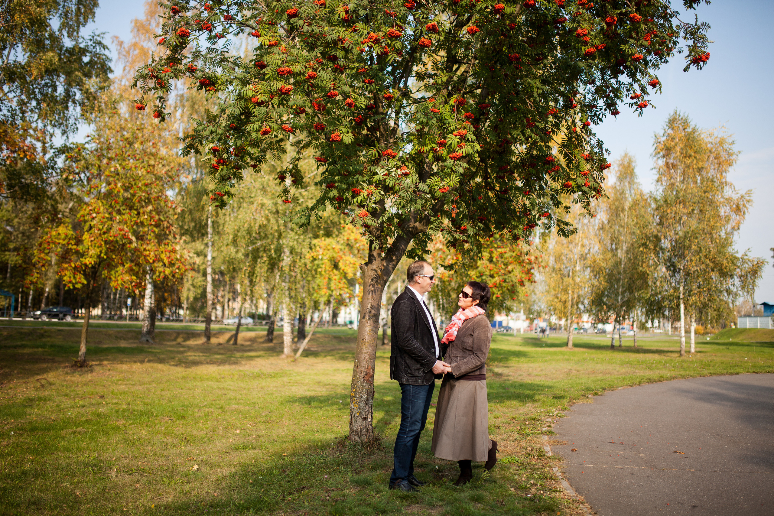 Pawel i Galina. Fotograf ślubny i rodzinny w Warszawie