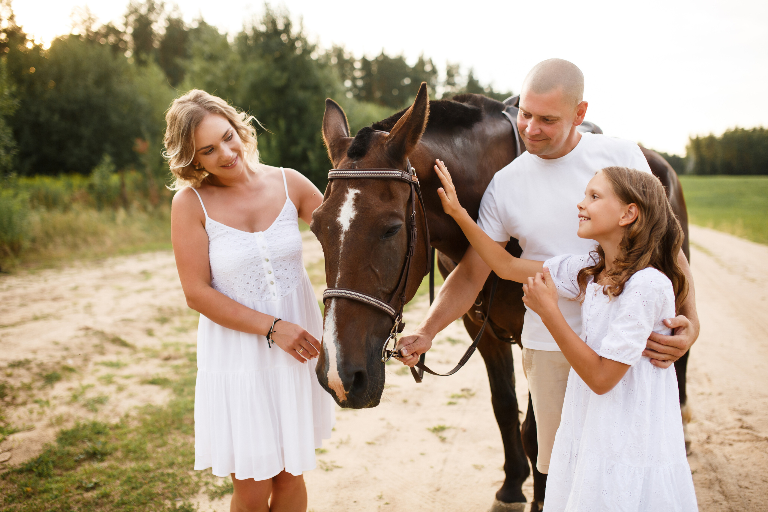 Marija, Jurij i Elina. Fotograf ślubny i rodzinny w Warszawie