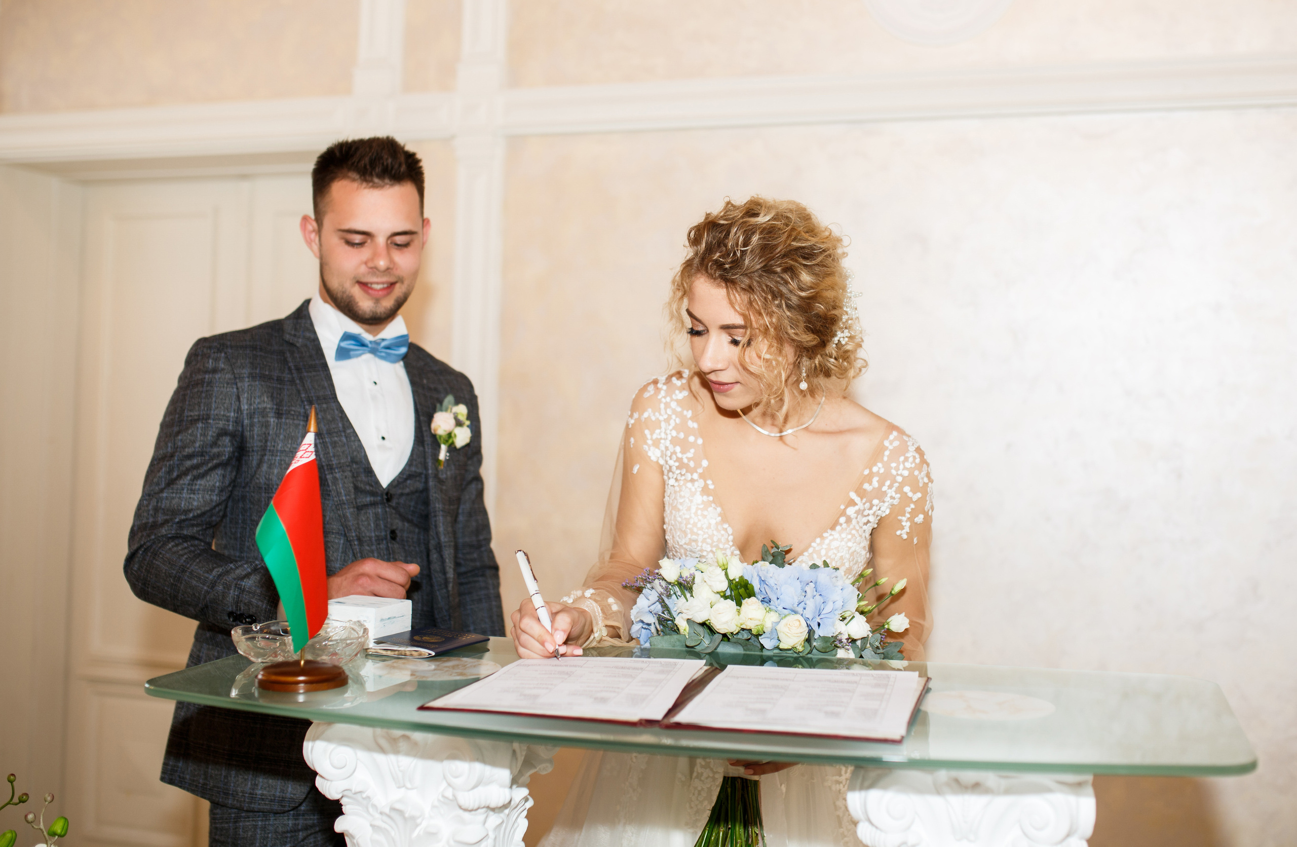 Anastasija i Andriej. Fotograf ślubny i rodzinny w Warszawie