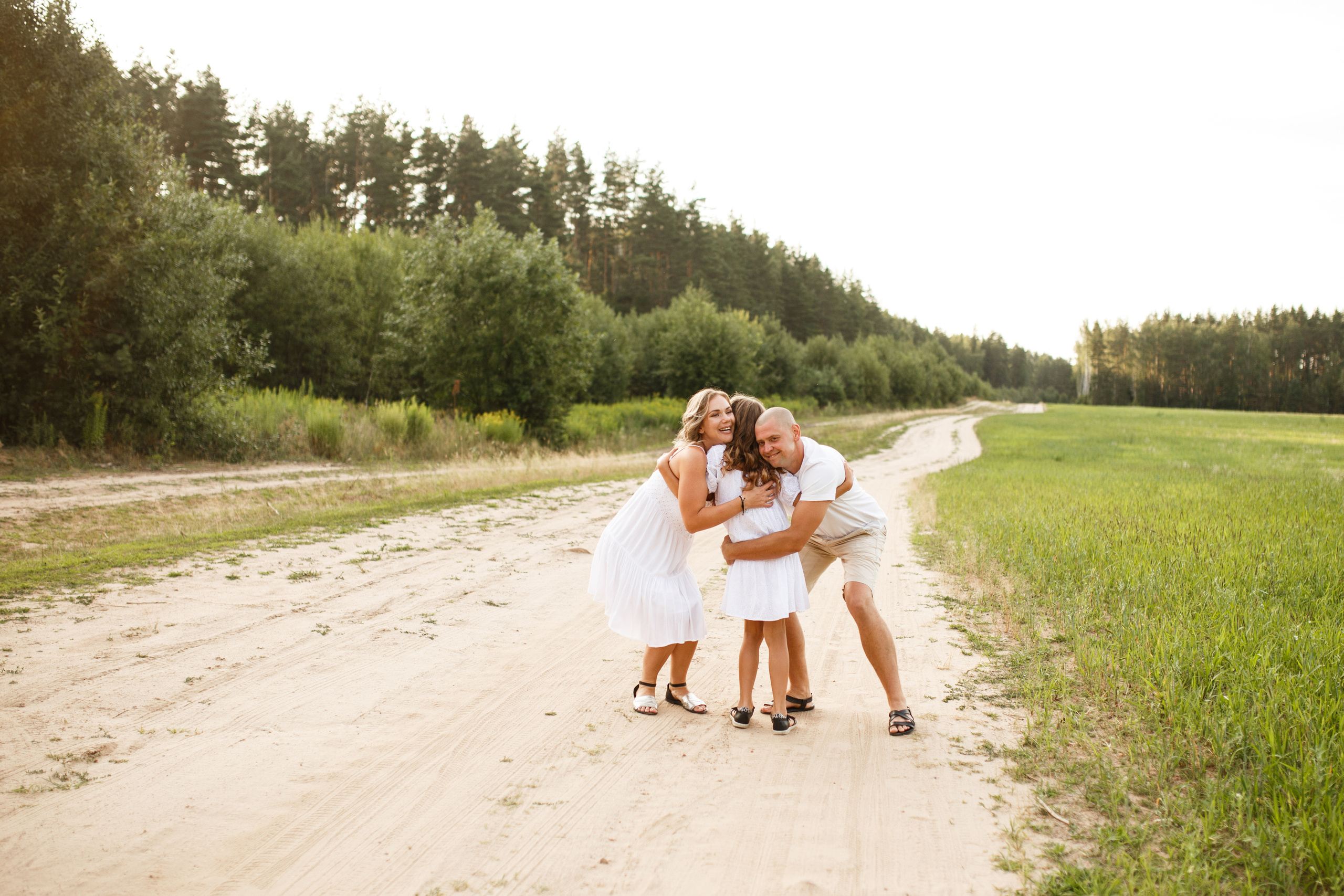 Marija, Jurij i Elina. Fotograf ślubny i rodzinny w Warszawie