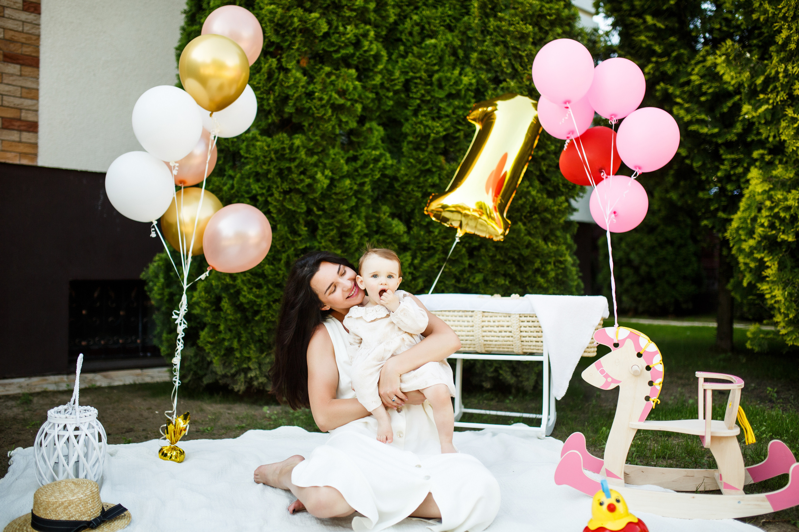 Ksenija, Siergiej i Sofia. Fotograf ślubny i rodzinny w Warszawie