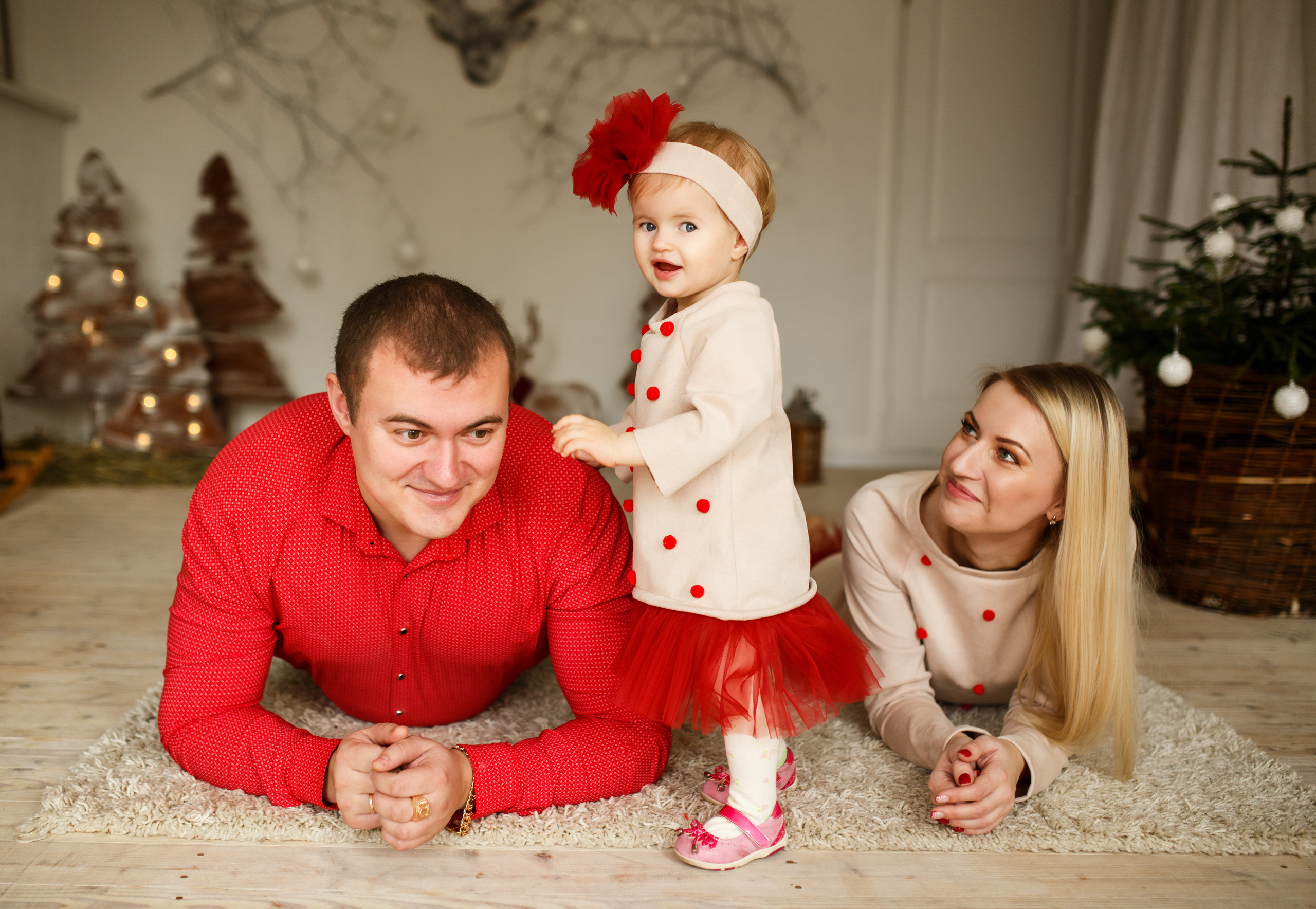 Tatiana, Wiaczesław i Ewa. Fotograf ślubny i rodzinny w Warszawie