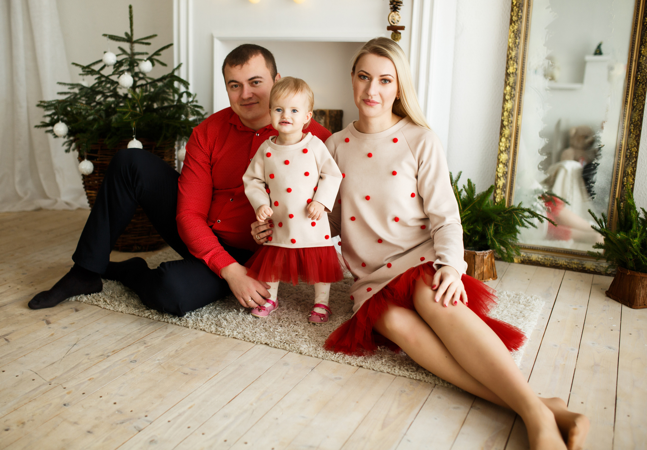 Tatiana, Wiaczesław i Ewa. Fotograf ślubny i rodzinny w Warszawie