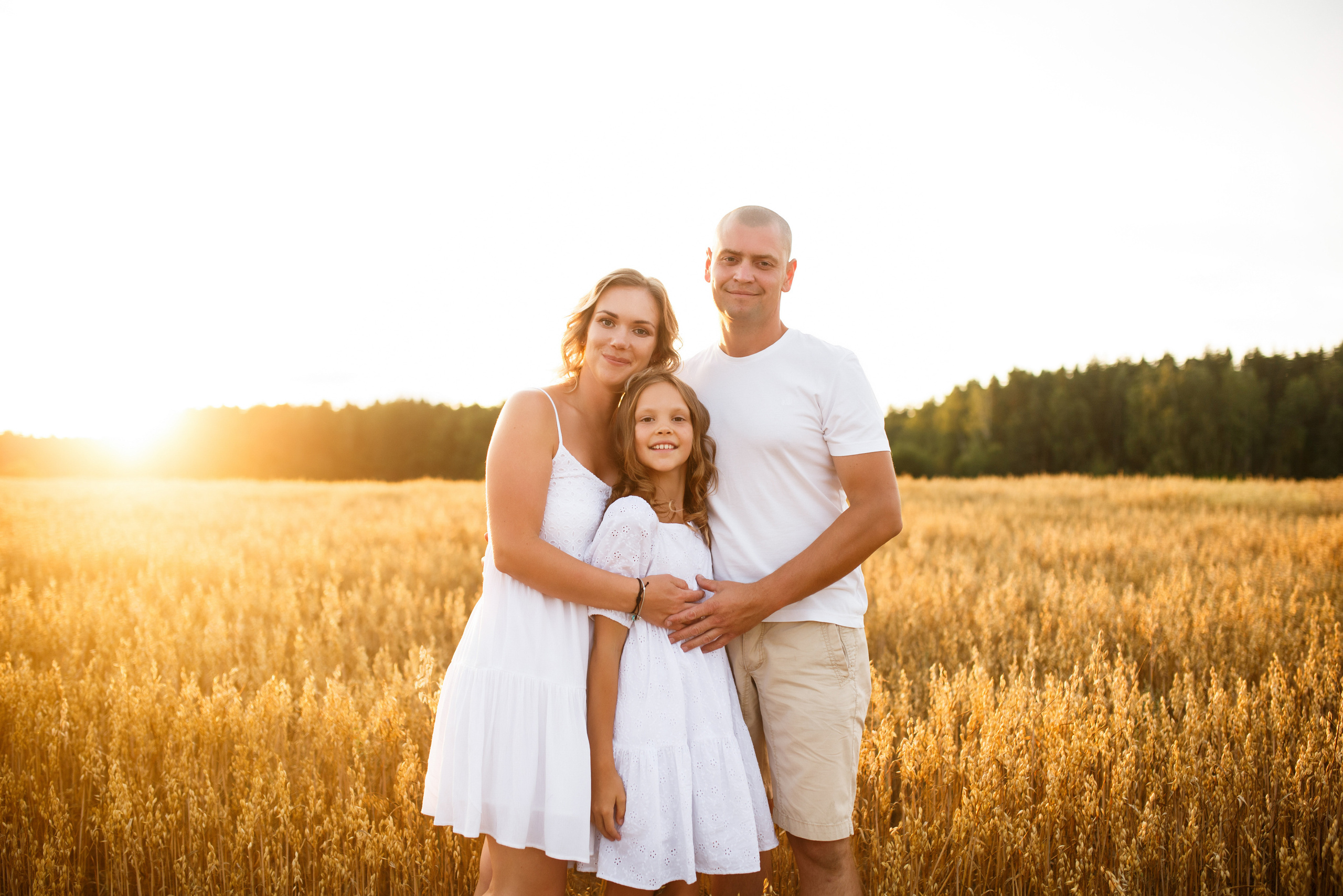 Marija, Jurij i Elina. Fotograf ślubny i rodzinny w Warszawie