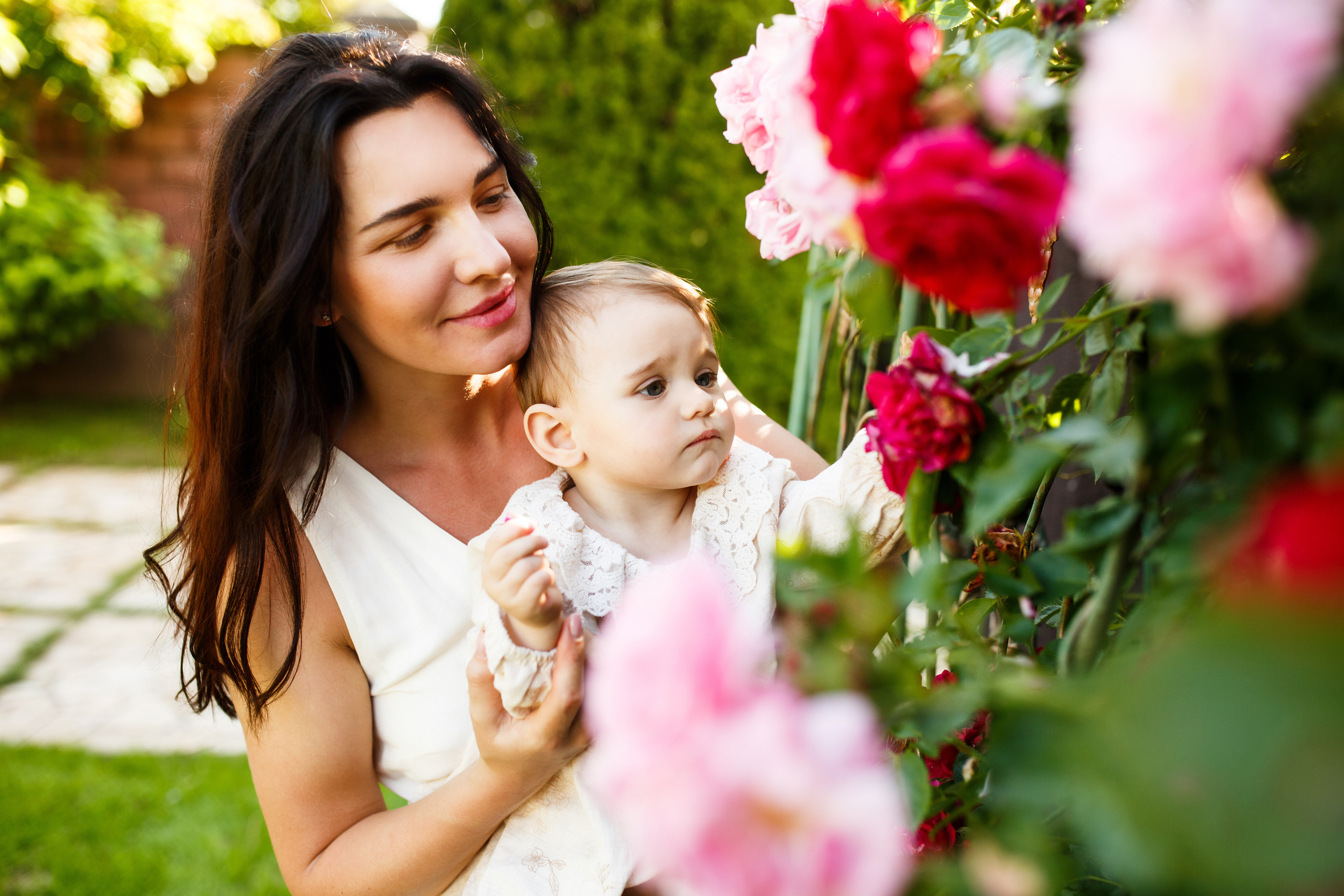 Ksenija, Siergiej i Sofia. Fotograf ślubny i rodzinny w Warszawie