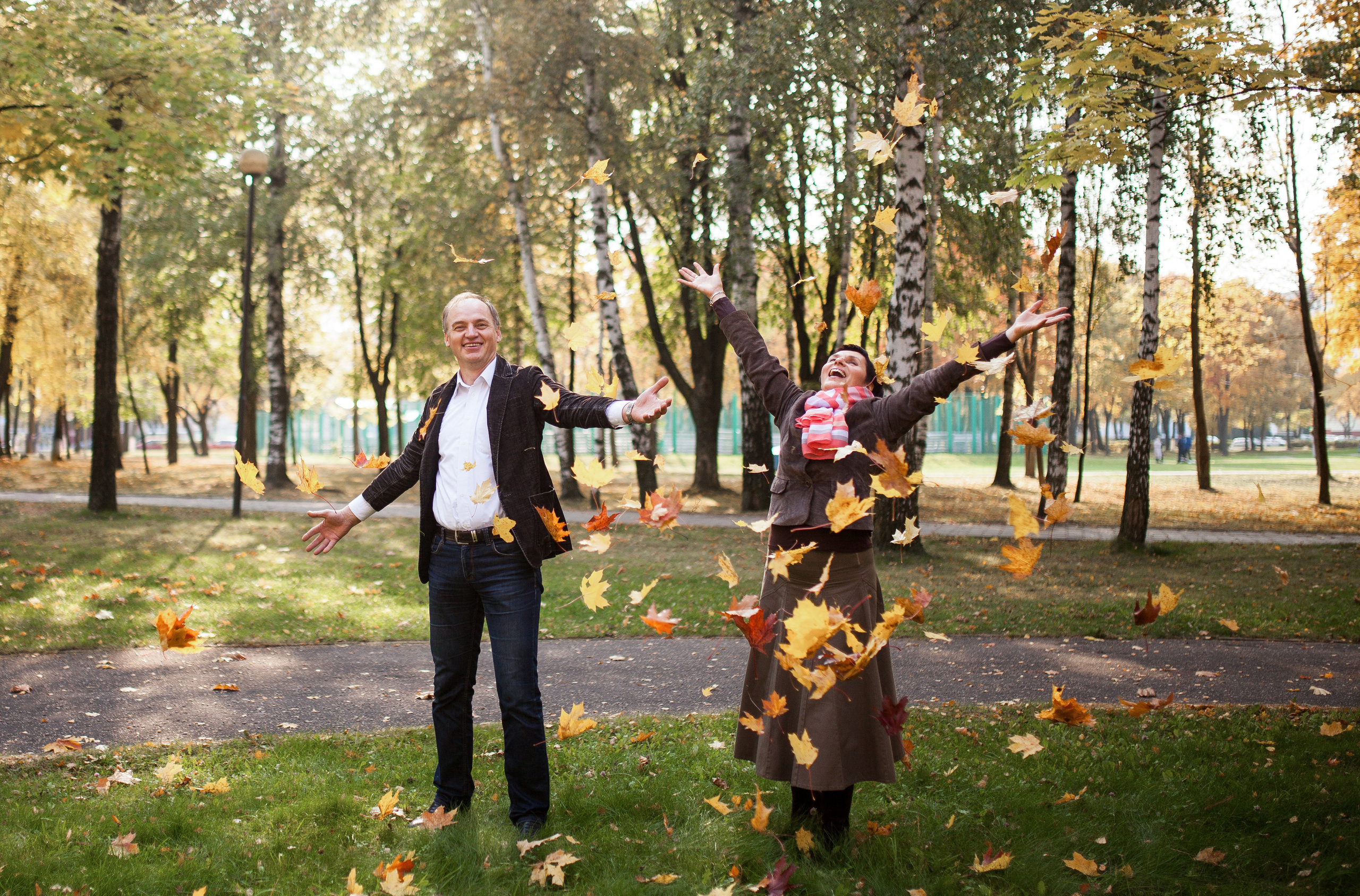 Pawel i Galina. Fotograf ślubny i rodzinny w Warszawie