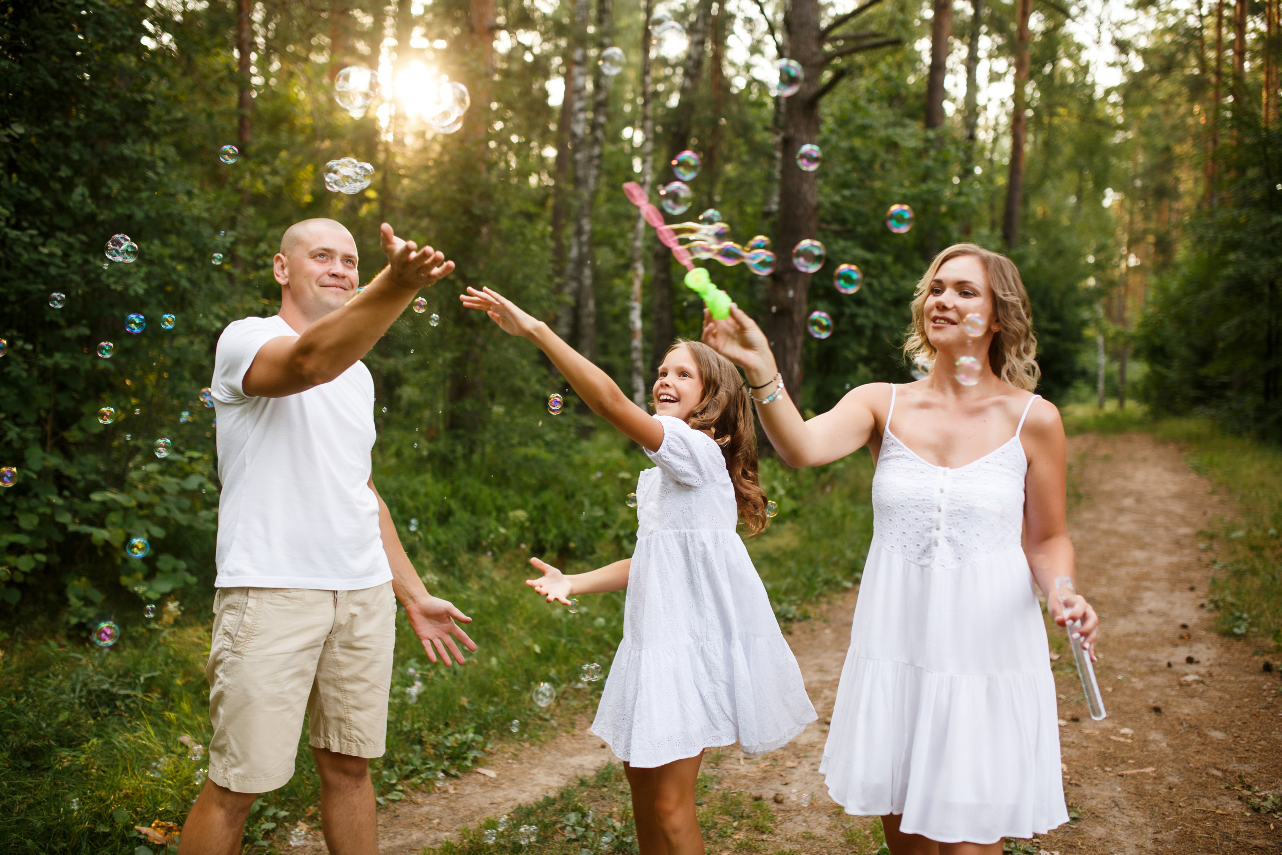 Marija, Jurij i Elina. Fotograf ślubny i rodzinny w Warszawie