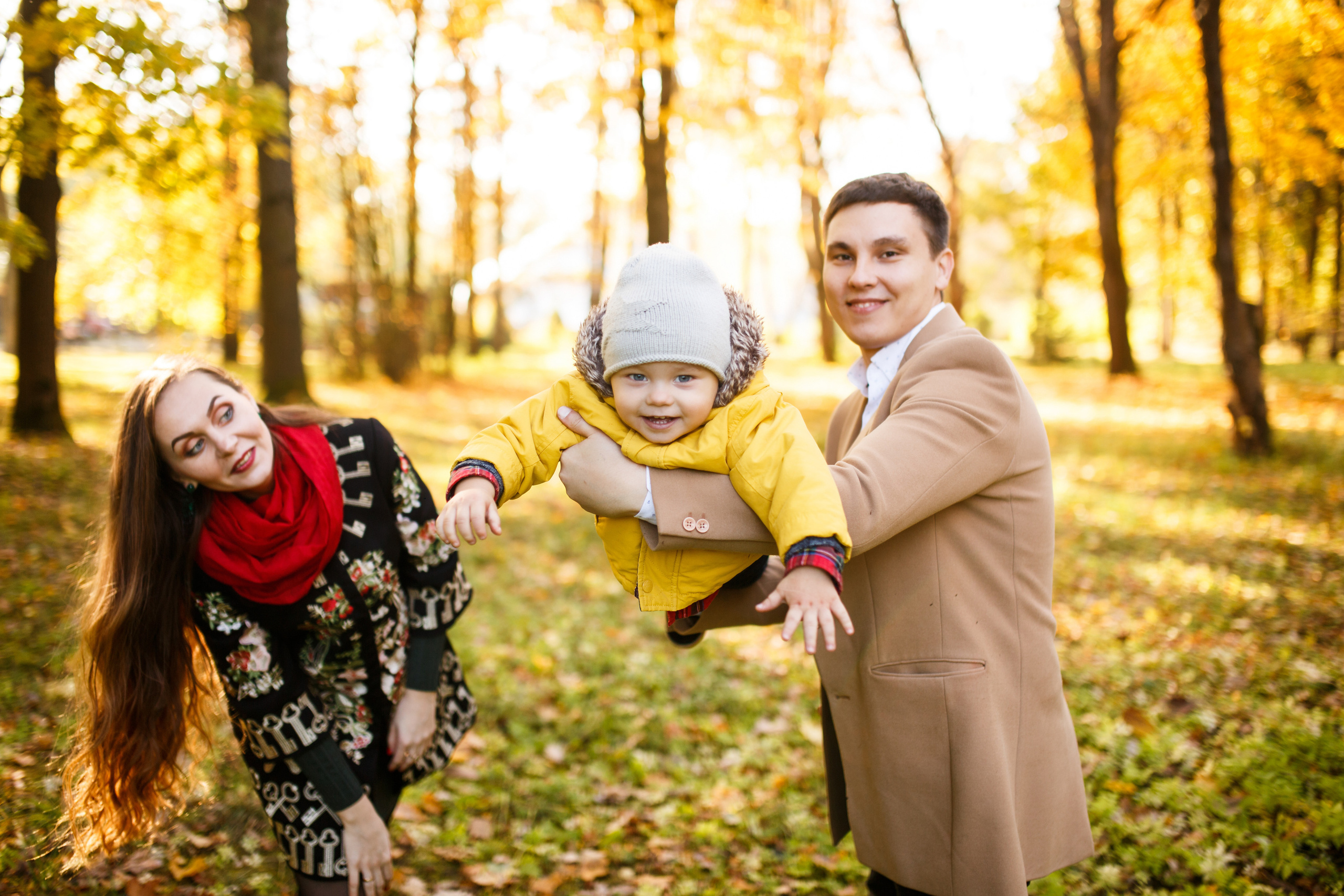 Swietlana, Dmitrij i Arsenij. Fotograf ślubny i rodzinny w Warszawie