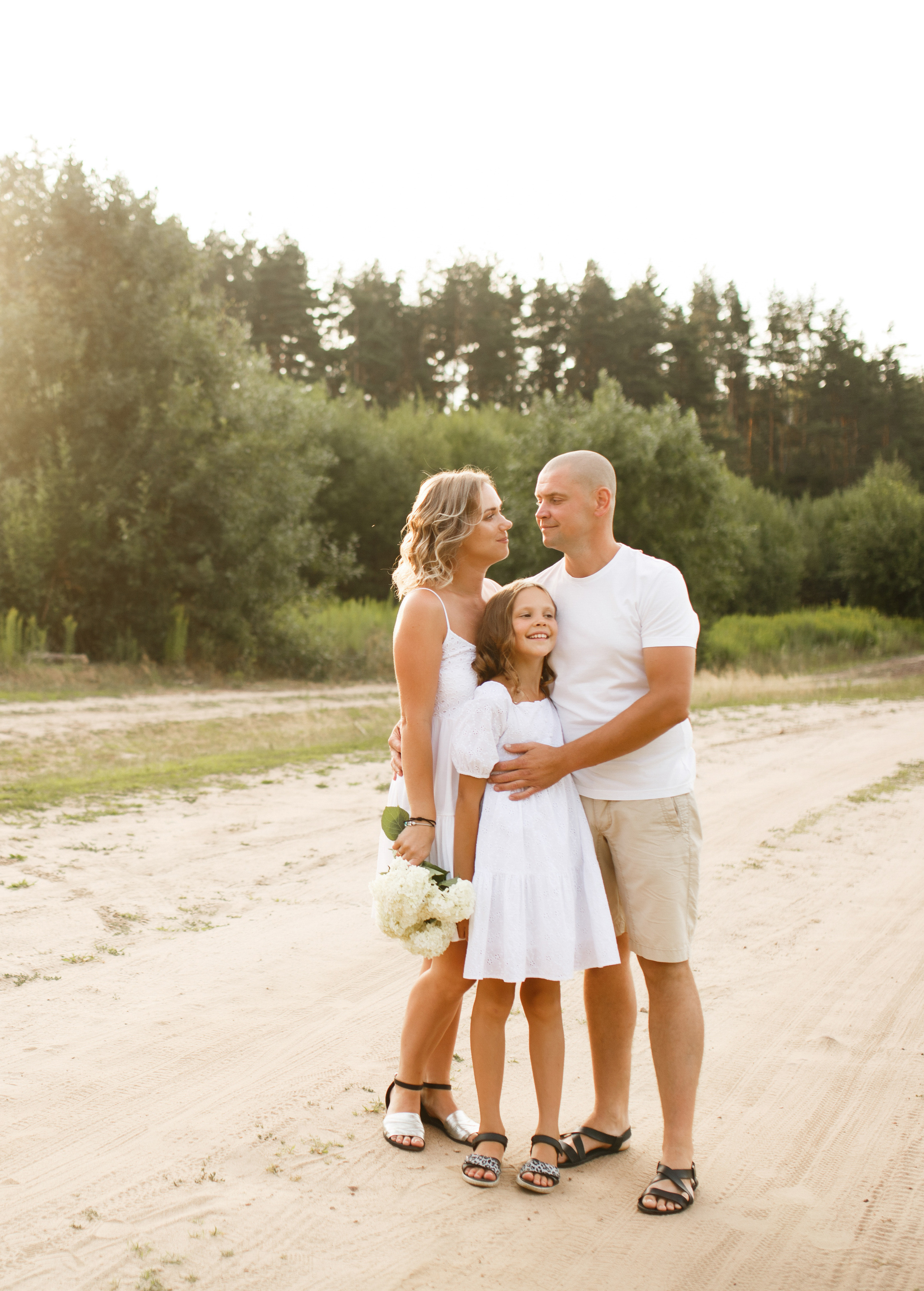Marija, Jurij i Elina. Fotograf ślubny i rodzinny w Warszawie