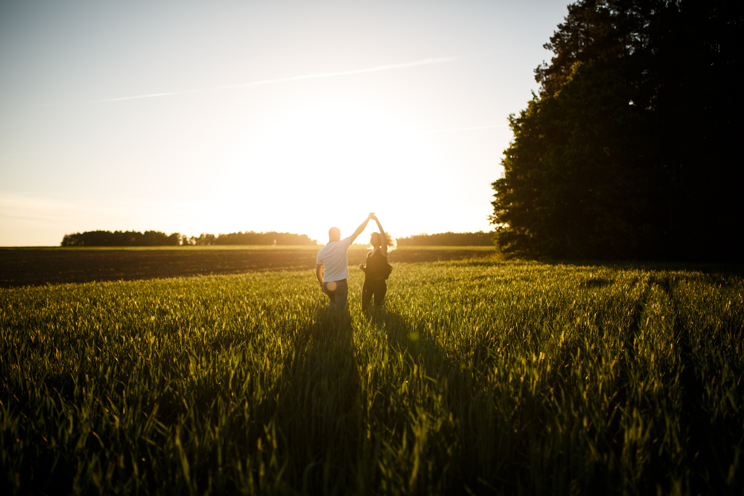 Andriej i Anastasija. Fotograf ślubny i rodzinny w Warszawie