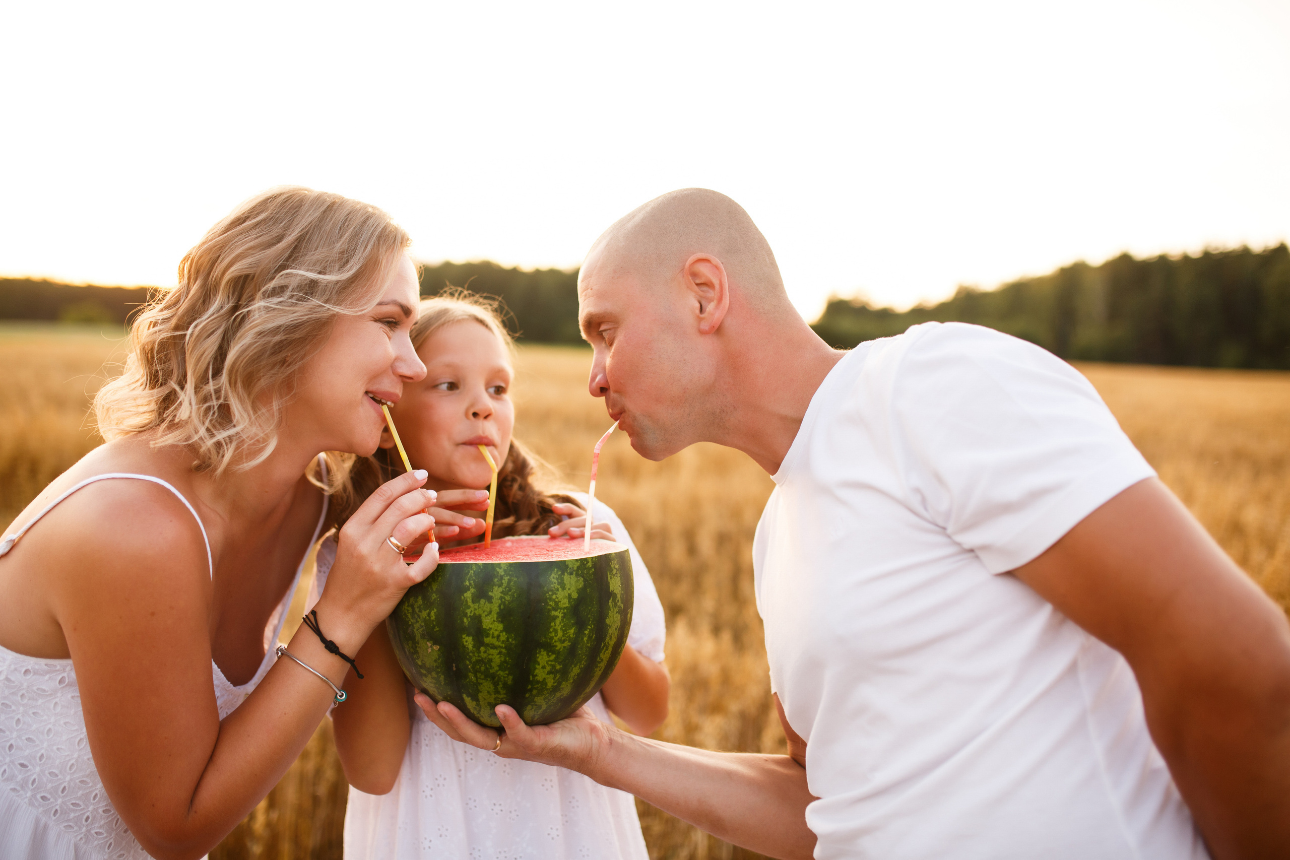 Marija, Jurij i Elina. Fotograf ślubny i rodzinny w Warszawie